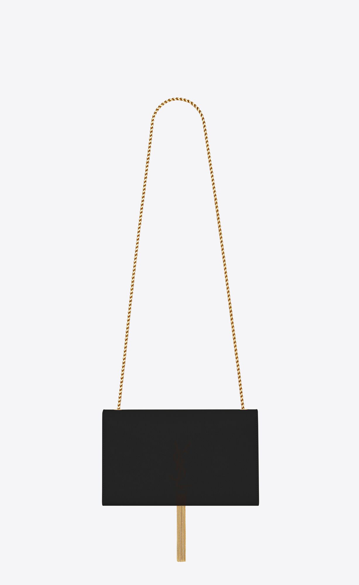 medium kate tassel in grain de poudre embossed leather black medium kate tassel in grain de poudre embossed leather black