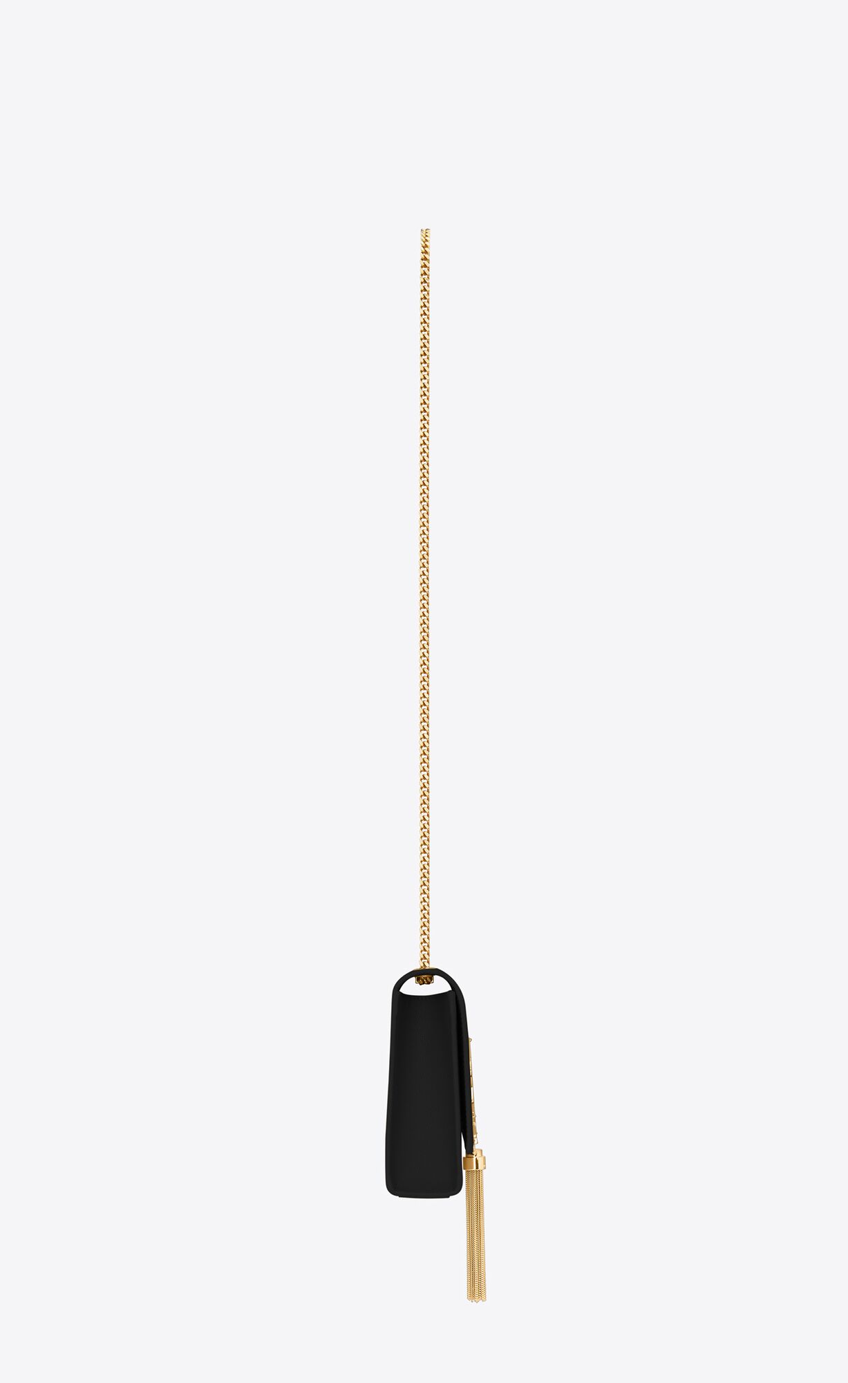 medium kate tassel in grain de poudre embossed leather black medium kate tassel in grain de poudre embossed leather black