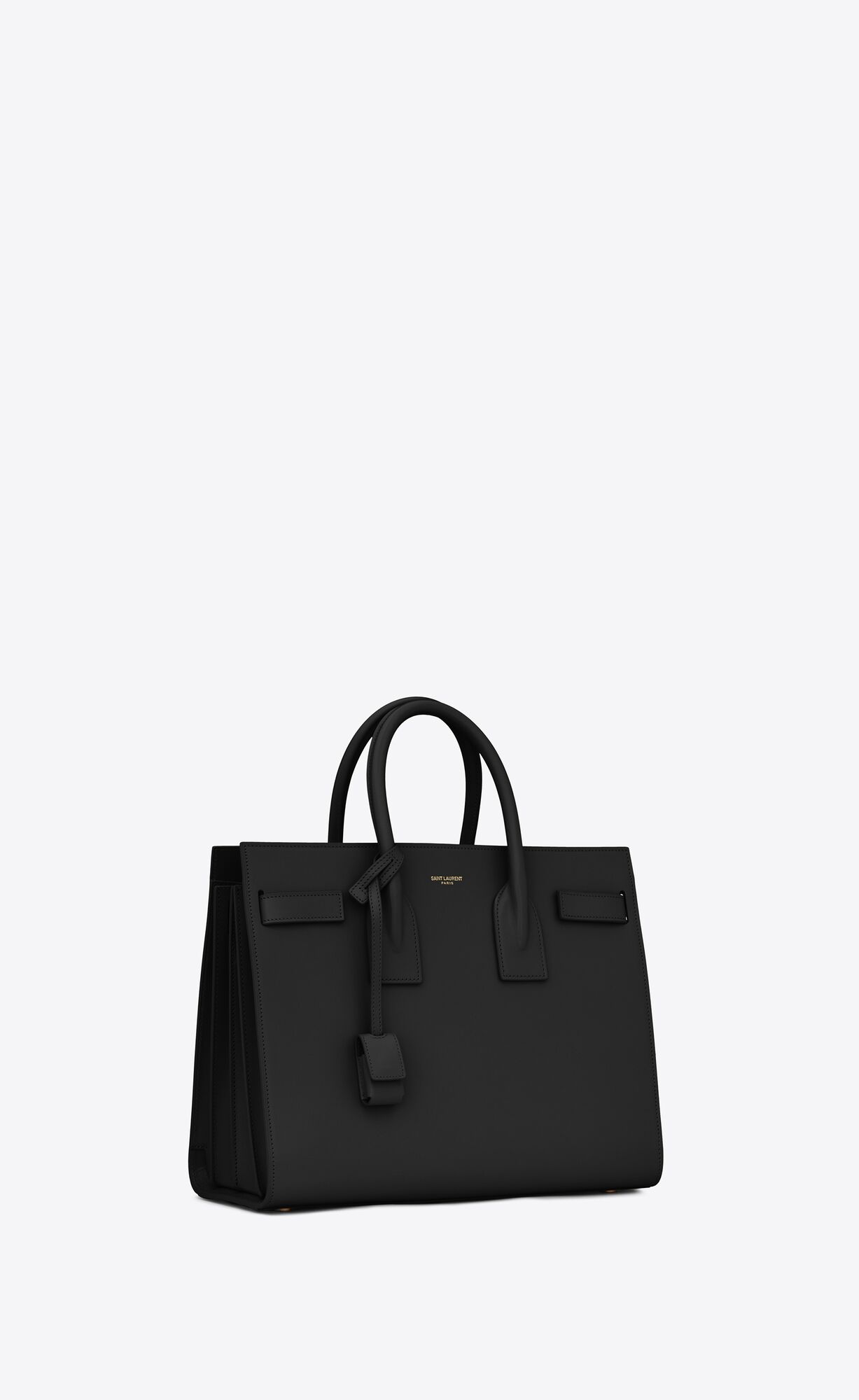 small sac de jour in smooth leather noir small sac de jour in smooth leather noir