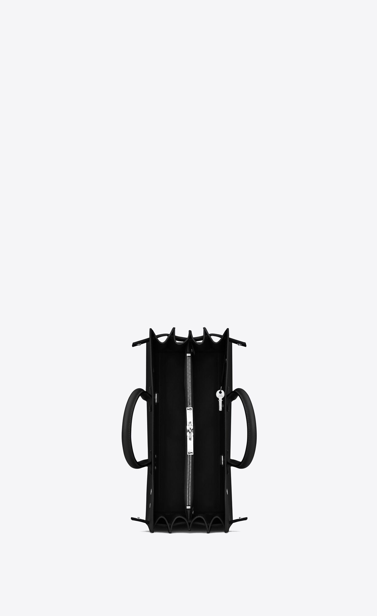 small sac de jour in grained leather black small sac de jour in grained leather black