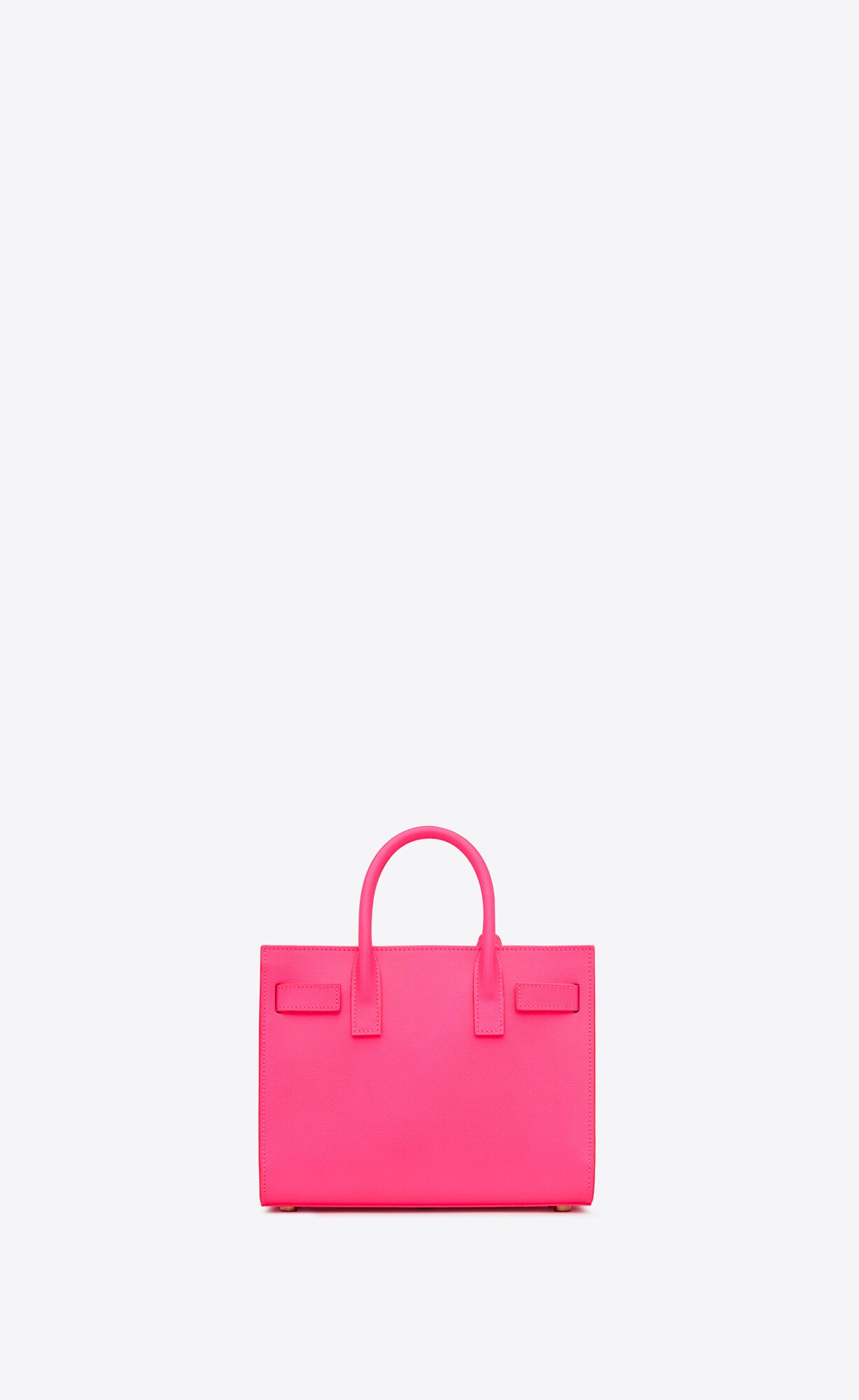 sac de jour nano in grain de poudre embossed leather neon pink and black sac de jour nano in grain de poudre embossed leather neon pink and black