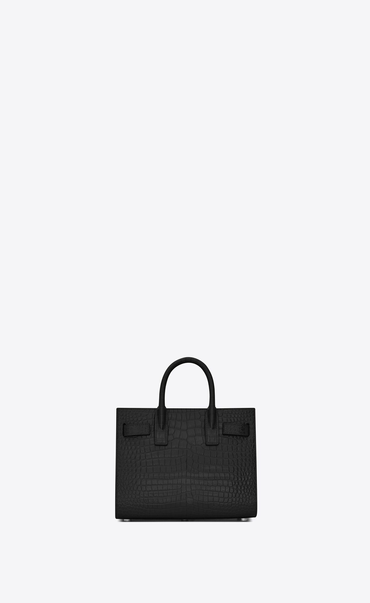 sac de jour nano in crocodile embossed leather black sac de jour nano in crocodile embossed leather black