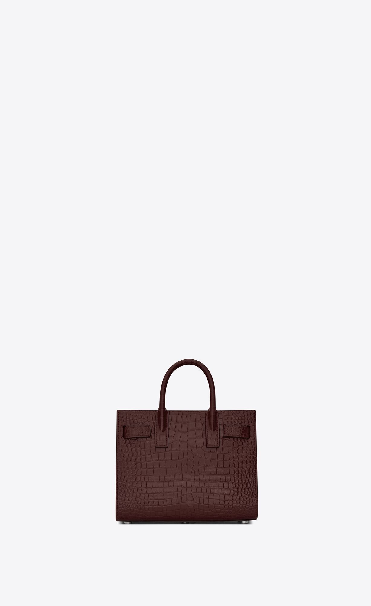 sac de jour nano in crocodile embossed leather rouge legion sac de jour nano in crocodile embossed leather rouge legion
