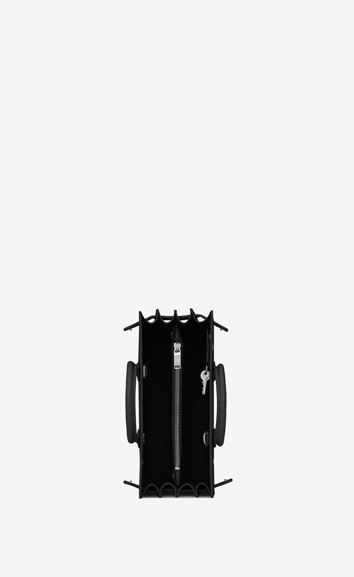 sac de jour baby in embossed crocodile leather black sac de jour baby in embossed crocodile leather black