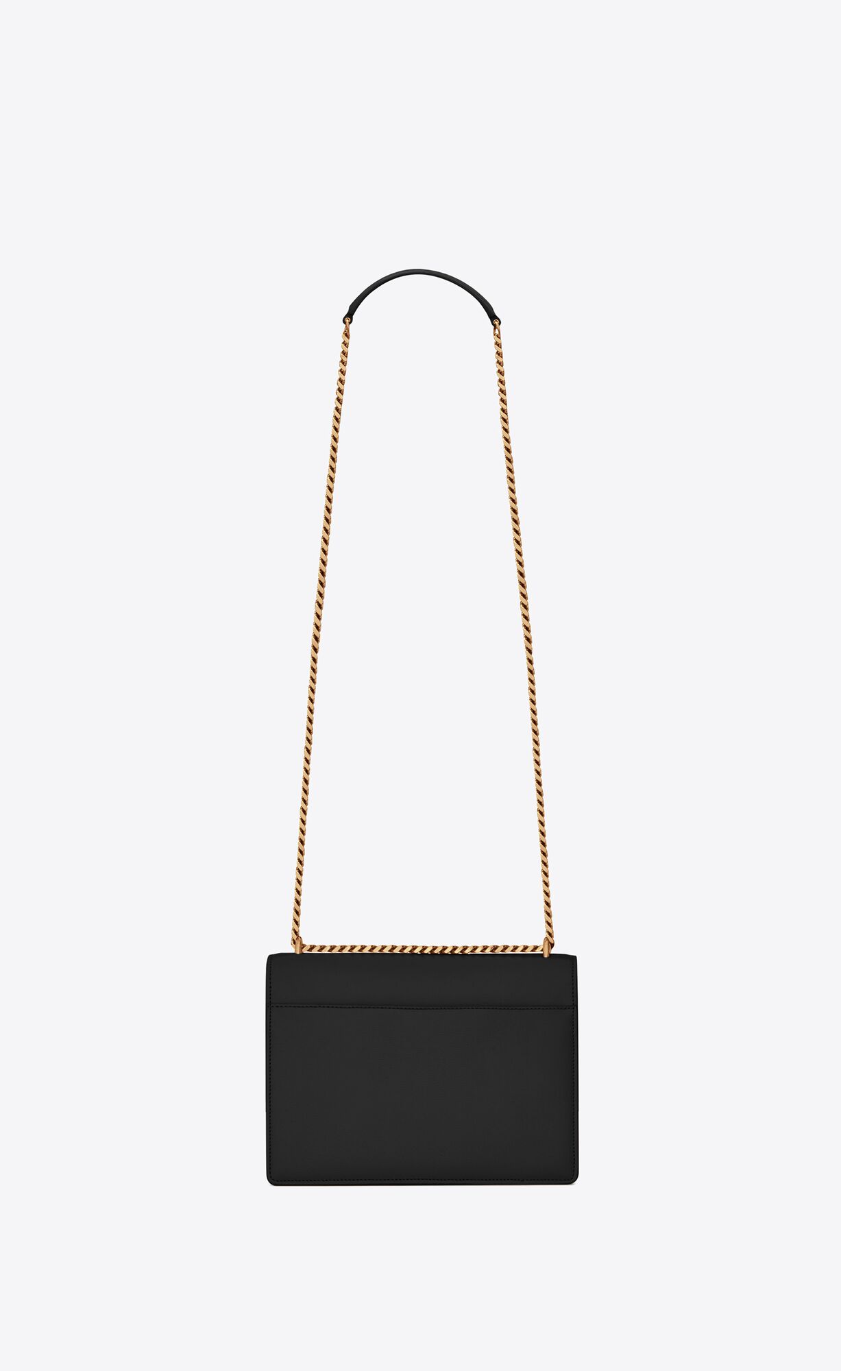 medium sunset in smooth leather noir medium sunset in smooth leather noir