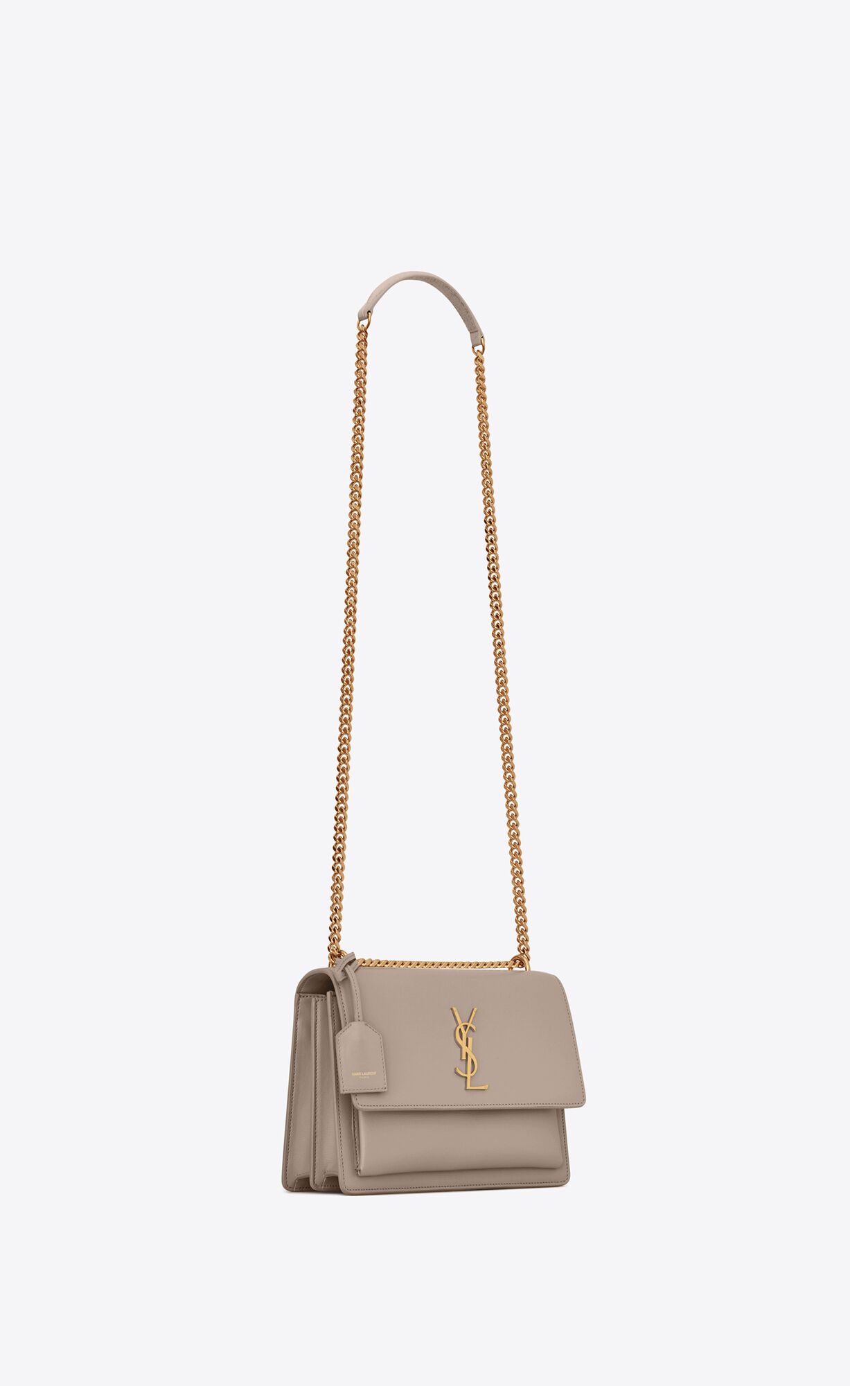 medium sunset in smooth leather greyish brown medium sunset in smooth leather greyish brown