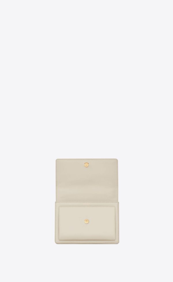 medium sunset in smooth leather blanc vintage