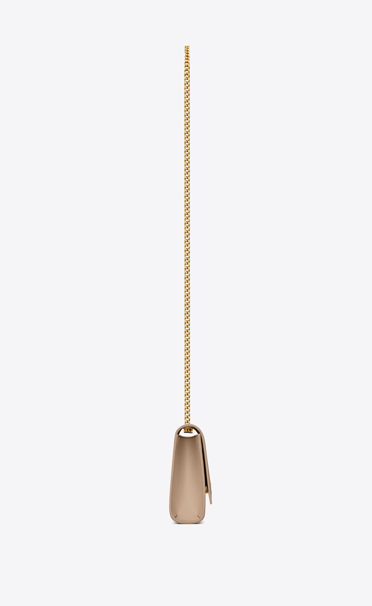 small kate in grain de poudre embossed leather dark beige small kate in grain de poudre embossed leather dark beige