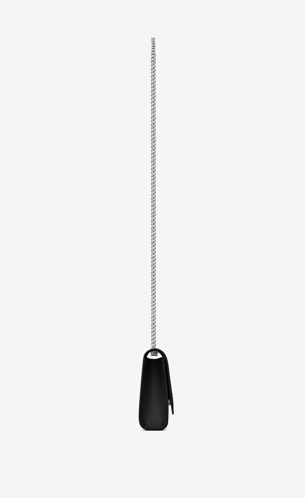 small kate in grain de poudre embossed leather black