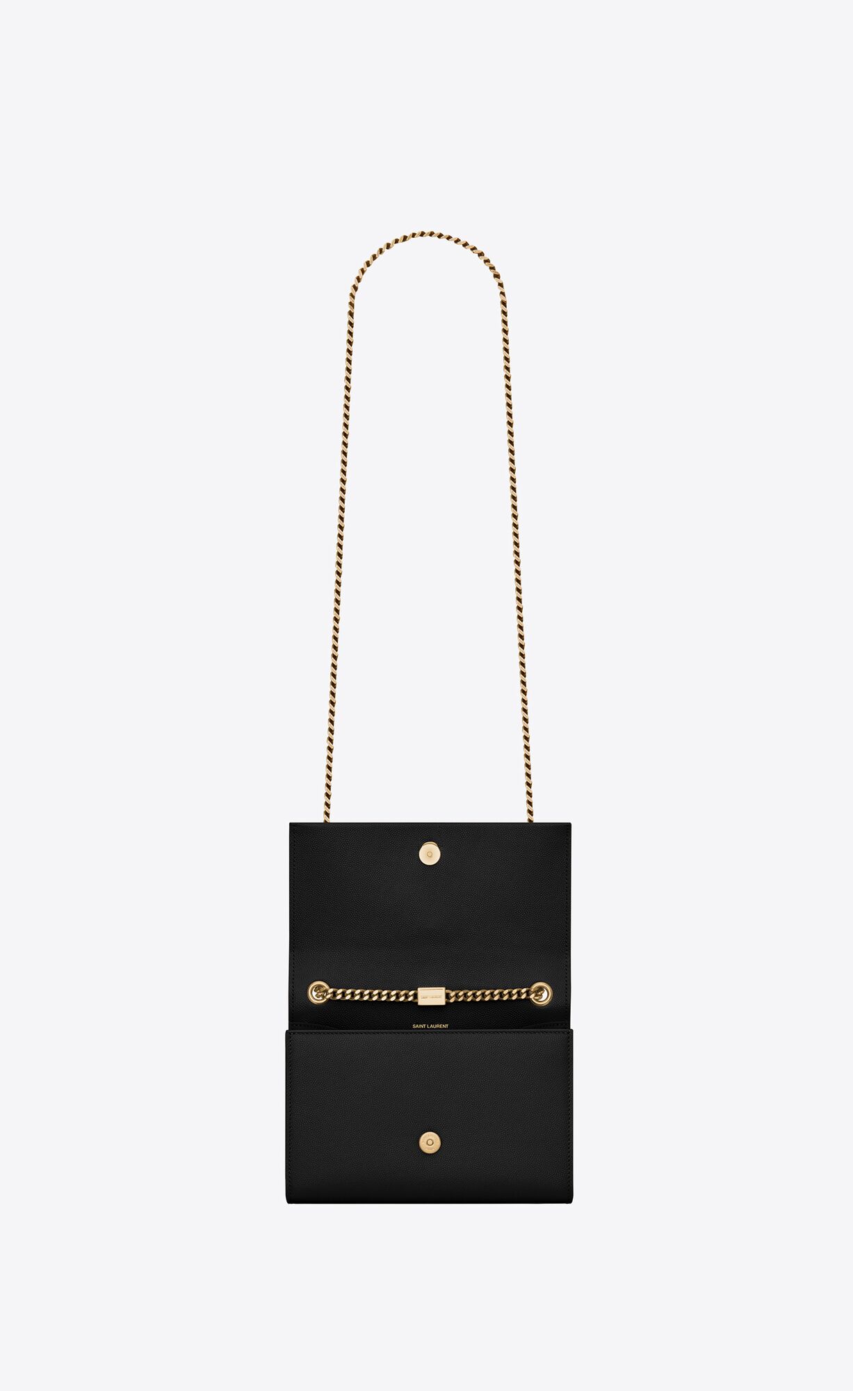 small kate tassel in grain de poudre embossed leather black small kate tassel in grain de poudre embossed leather black