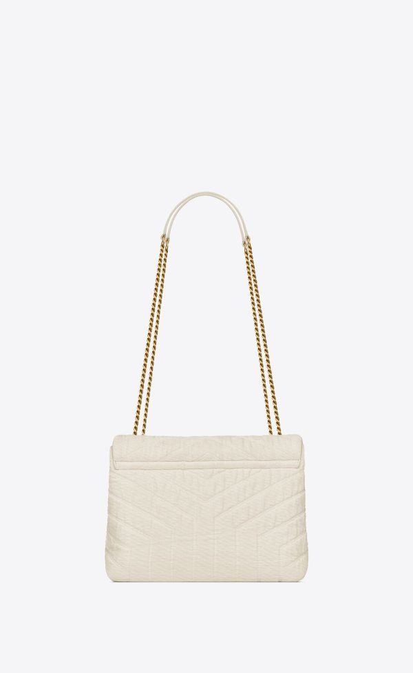 small loulou in quilted cotton blanc cotton
