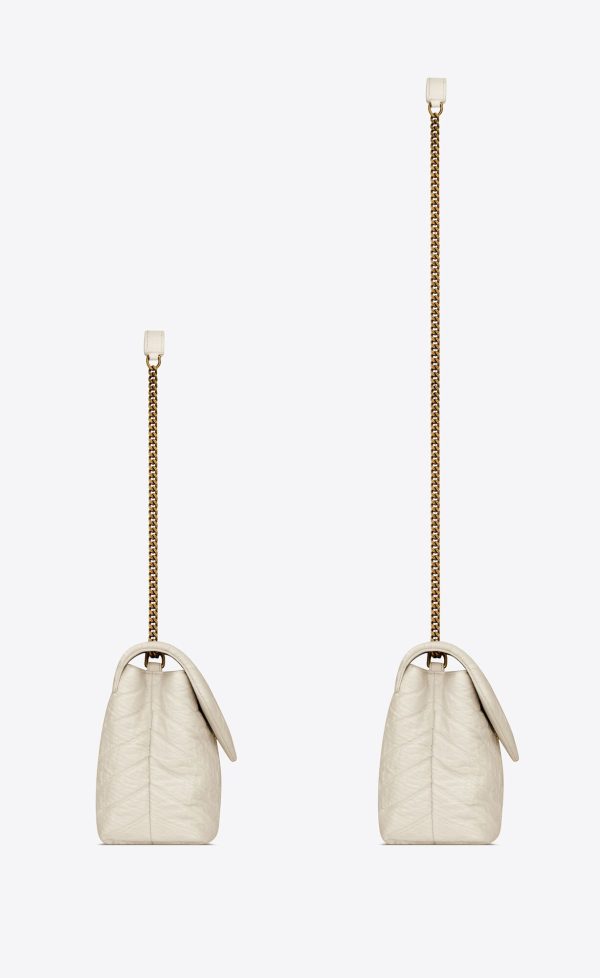 small loulou in quilted cotton blanc cotton
