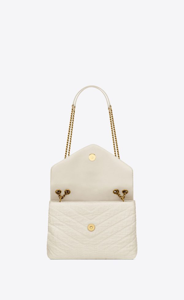 small loulou in quilted cotton blanc cotton