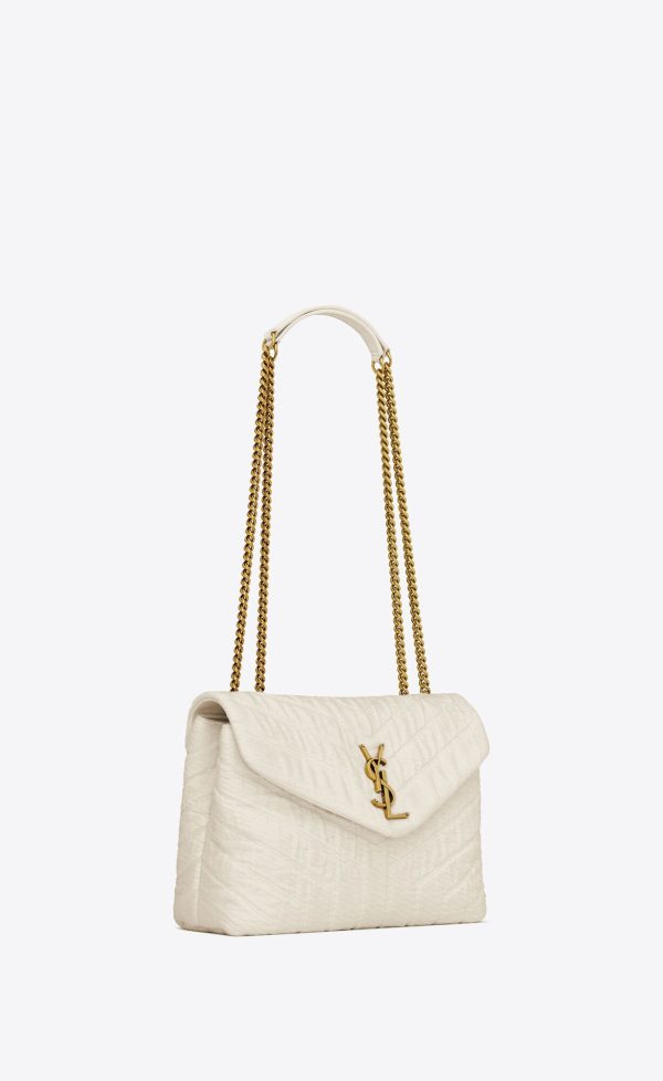 small loulou in quilted cotton blanc cotton