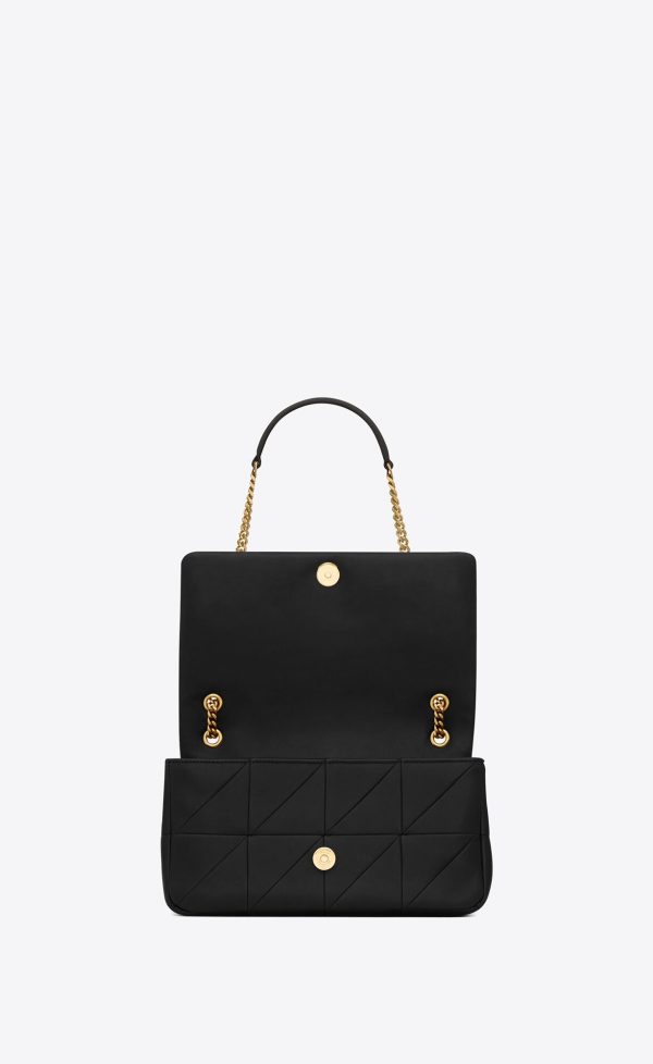 medium jamie in lambskin black