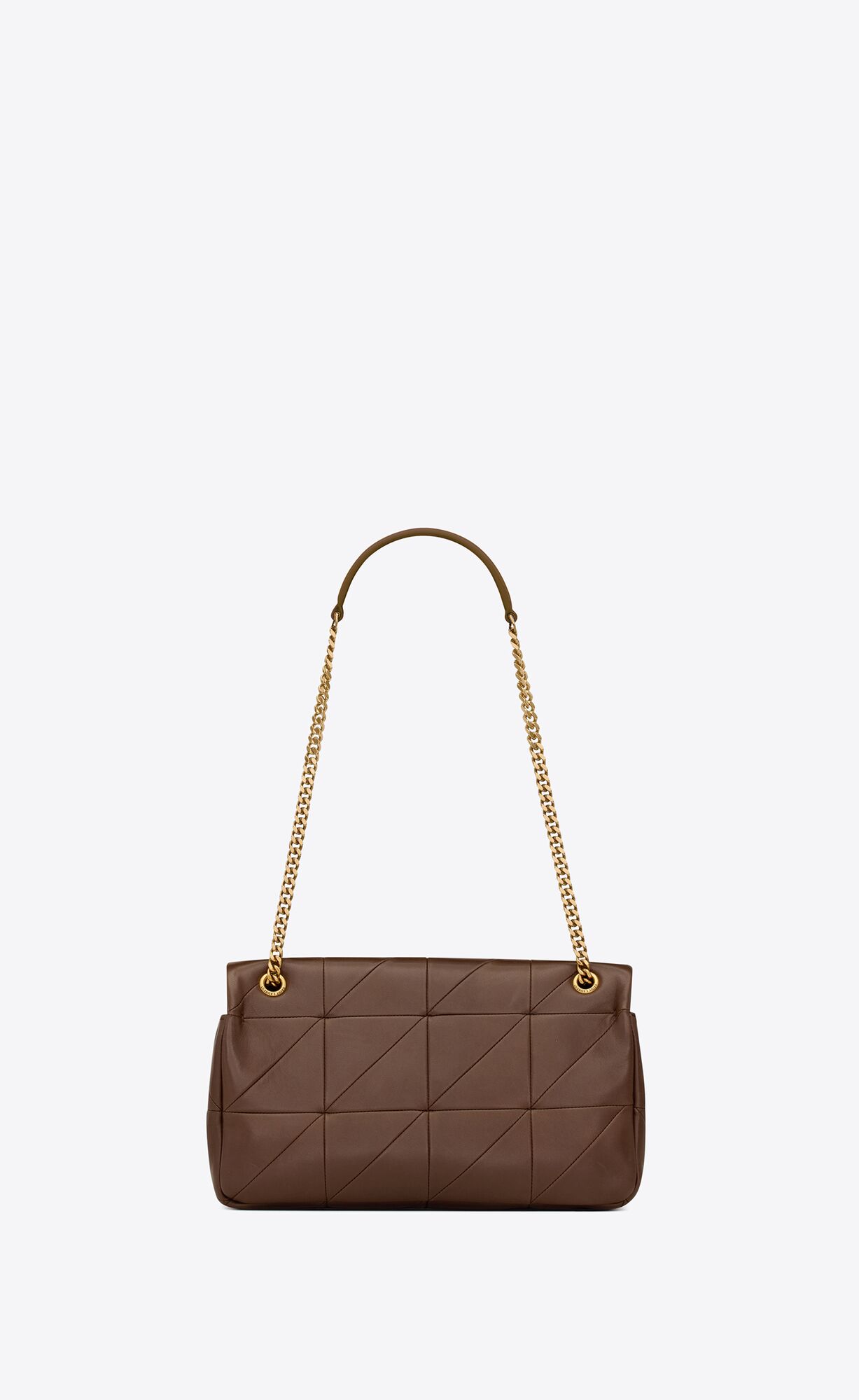 medium jamie in lambskin dark brown medium jamie in lambskin dark brown