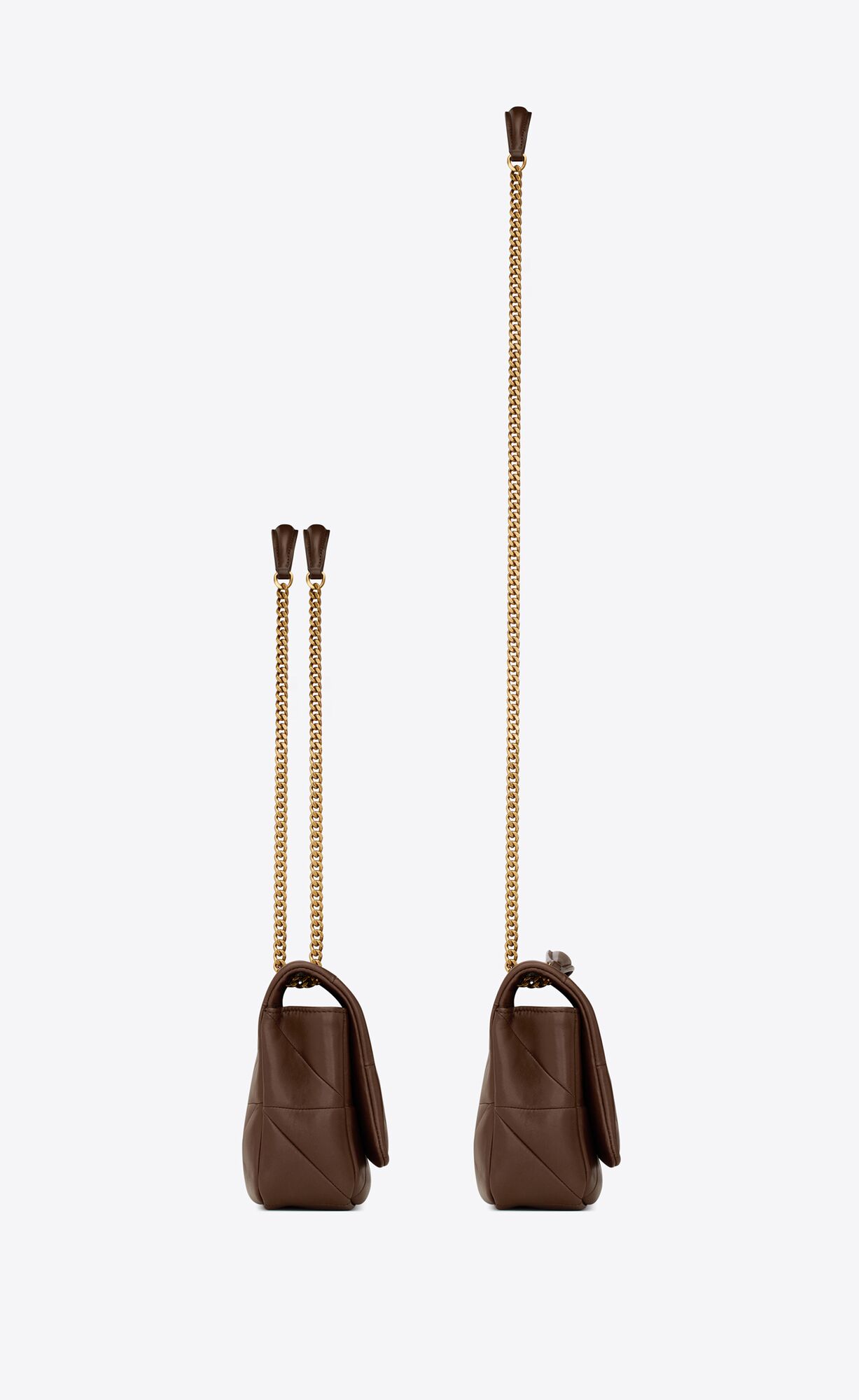 medium jamie in lambskin dark brown medium jamie in lambskin dark brown