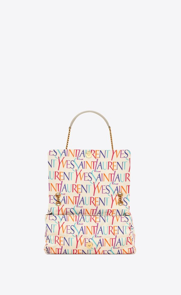 jamie medium in silk blanc et multicolore
