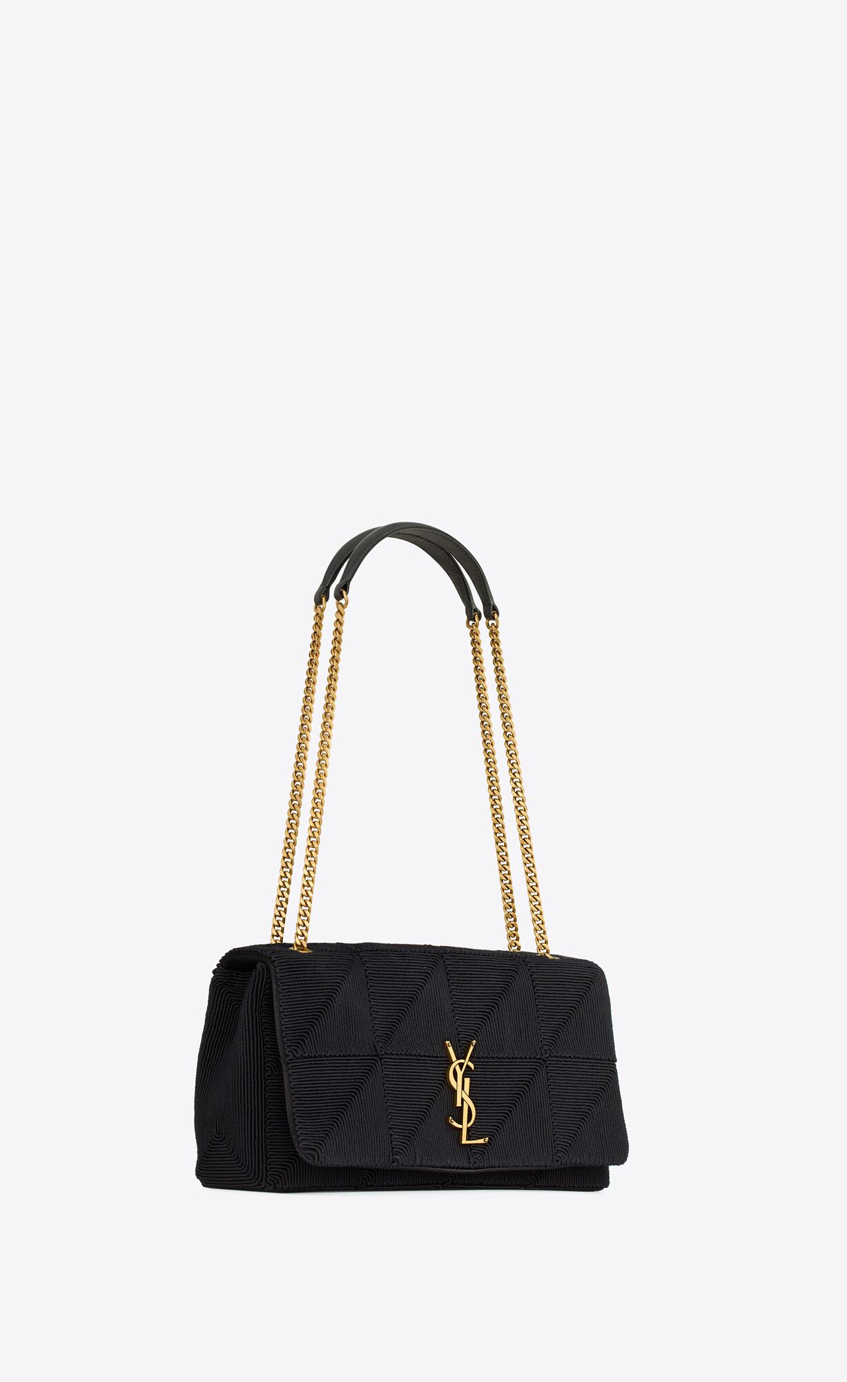 medium jamie in satin black medium jamie in satin black