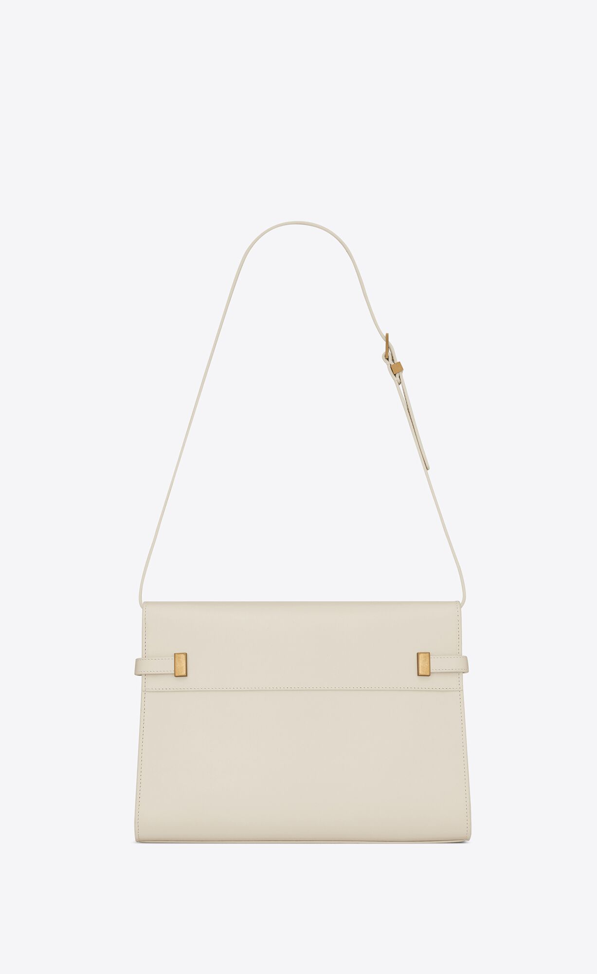 manhattan shoulder bag in box saint laurent leather blanc vintage manhattan shoulder bag in box saint laurent leather blanc vintage