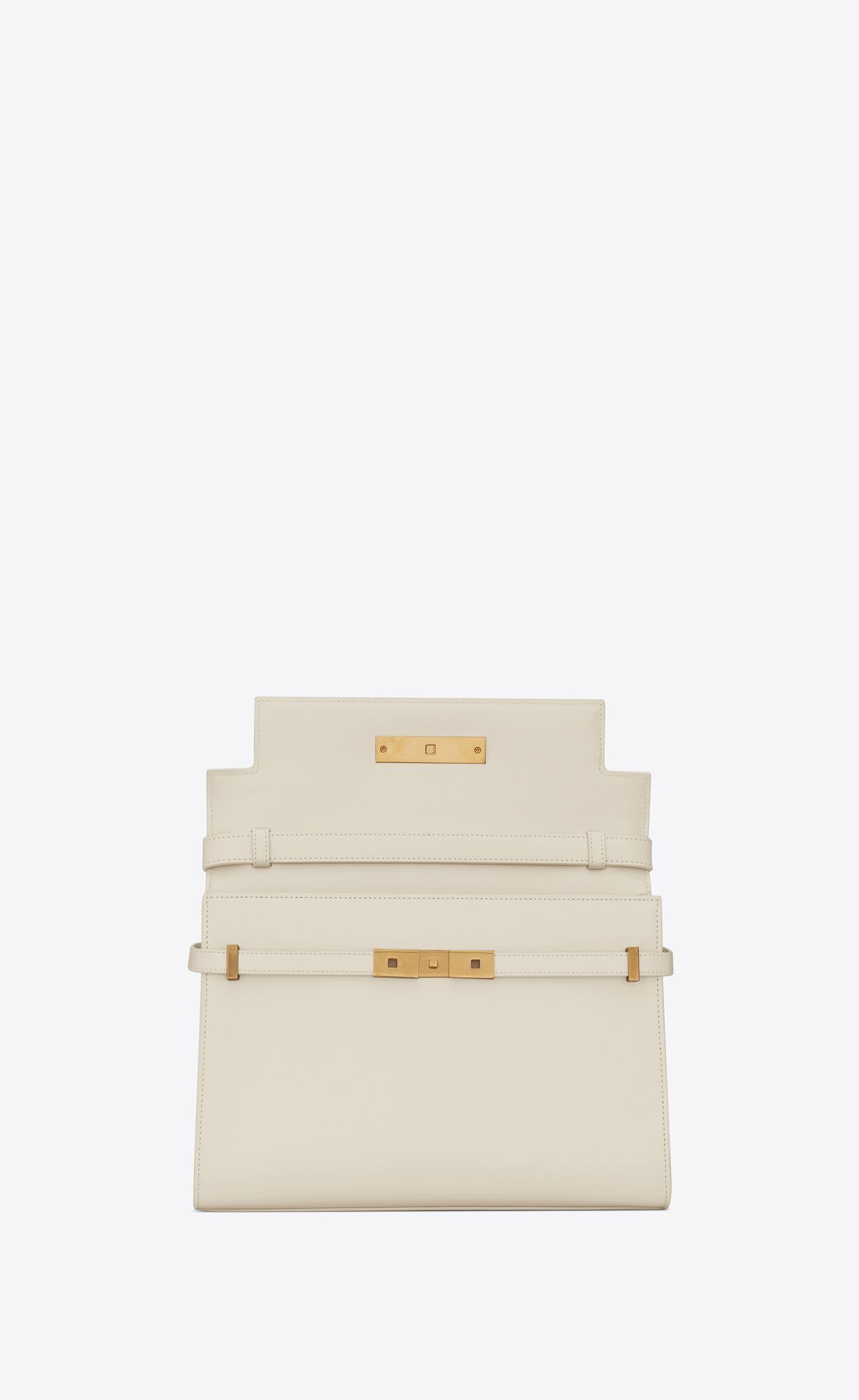 manhattan shoulder bag in box saint laurent leather blanc vintage manhattan shoulder bag in box saint laurent leather blanc vintage