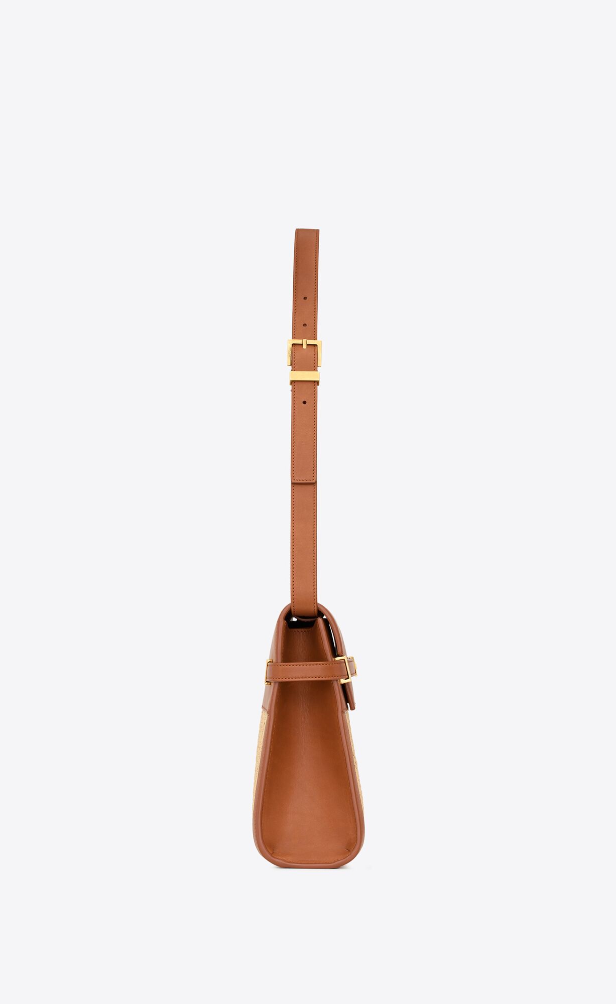 manhattan shoulder bag in raffia and vegetable tanned leather natural sand and brick manhattan shoulder bag in raffia and vegetable tanned leather natural sand and brick