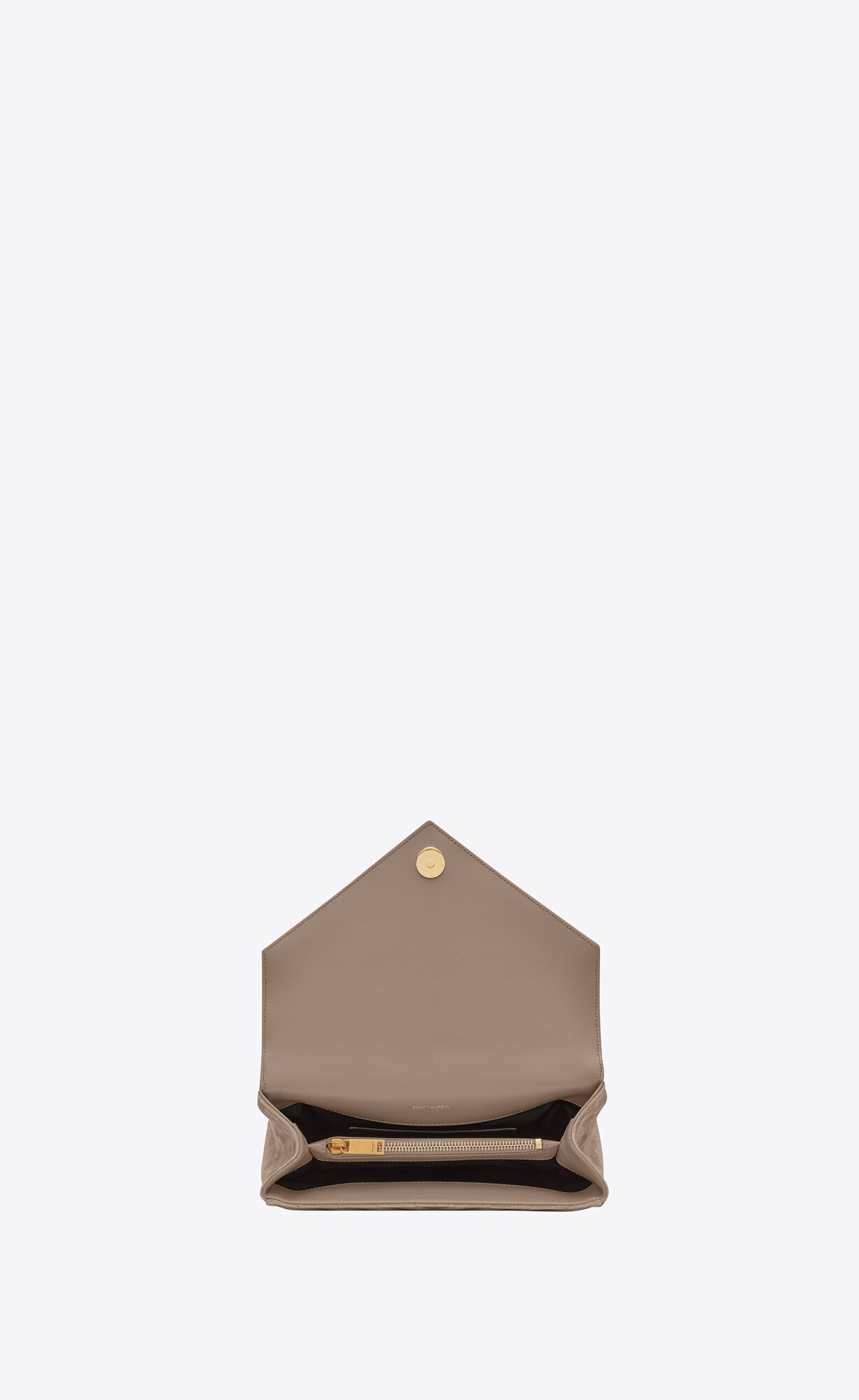 medium college in quilted suede taupe medium college in quilted suede taupe