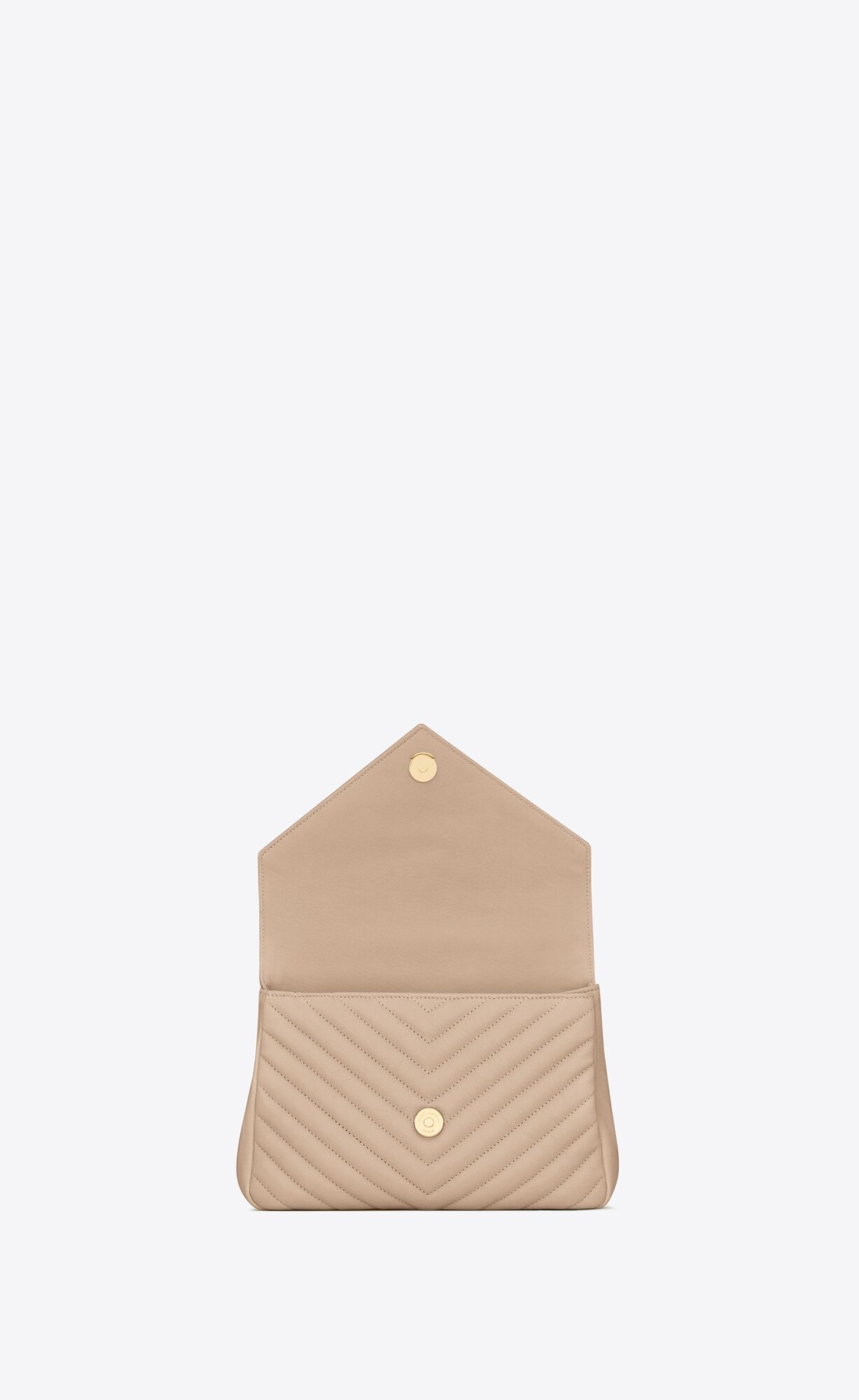 medium college in quilted leather dark beige medium college in quilted leather dark beige