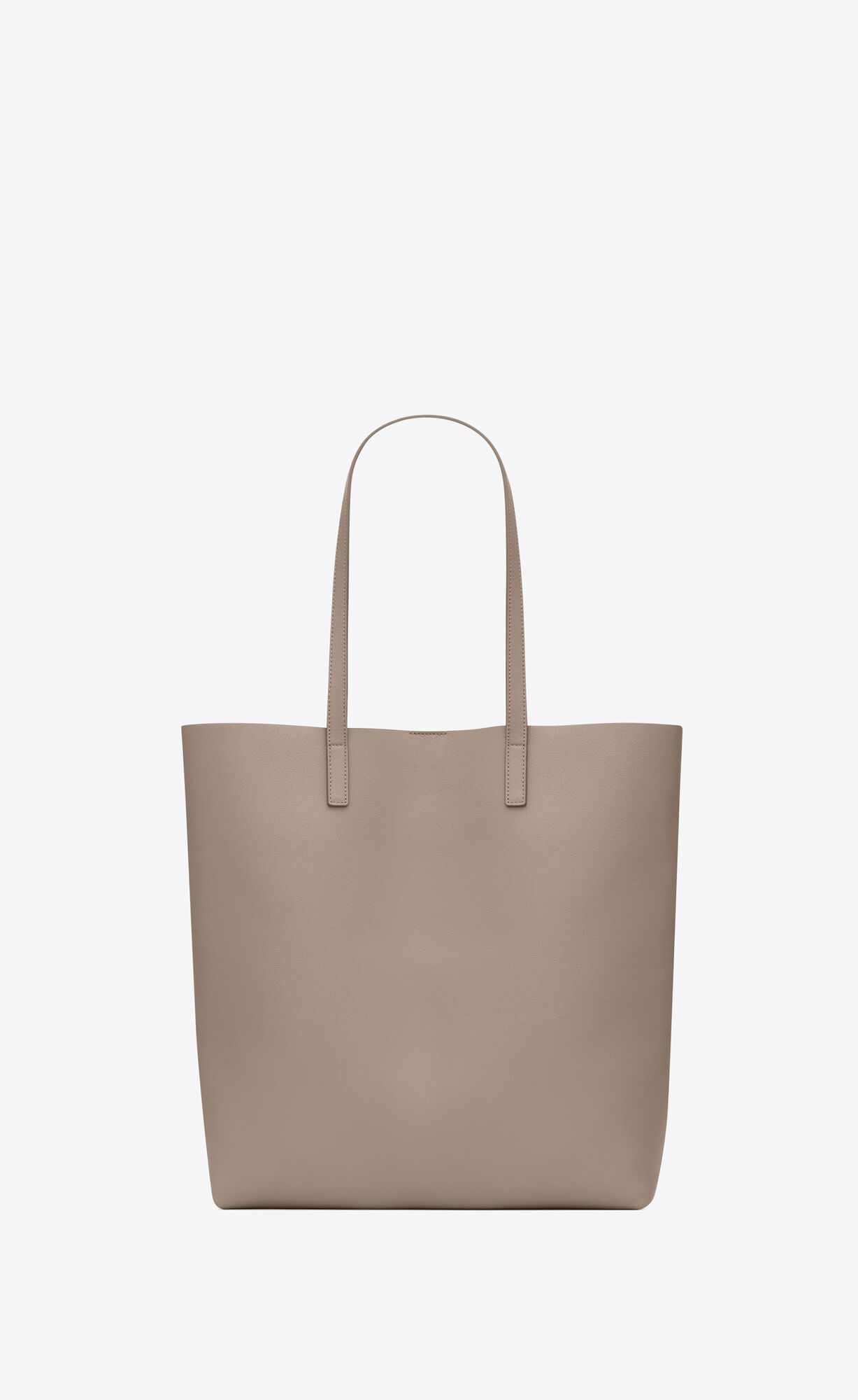 shopping saint laurent in leather greyish brown shopping saint laurent in leather greyish brown