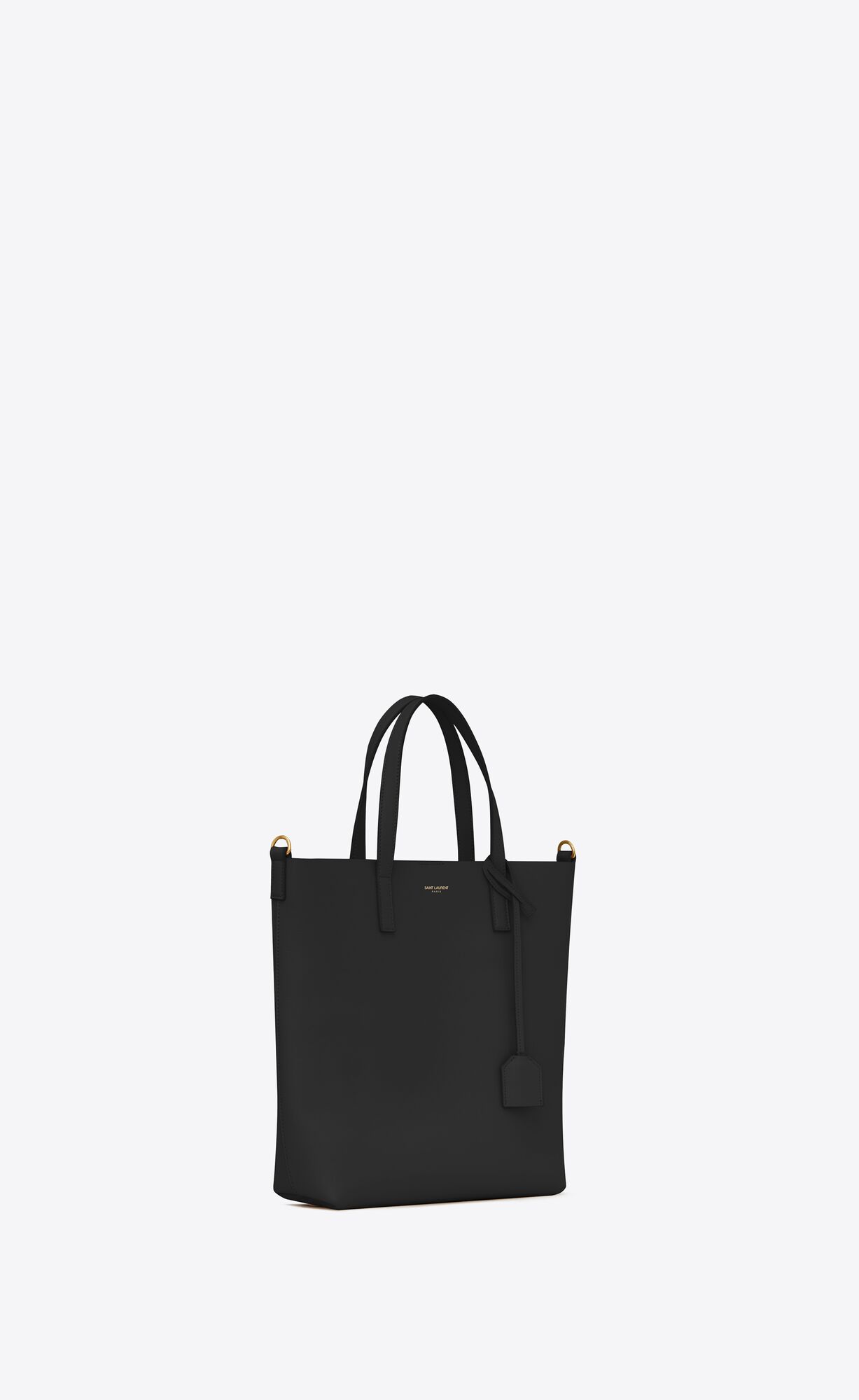shopping saint laurent in leather black shopping saint laurent in leather black