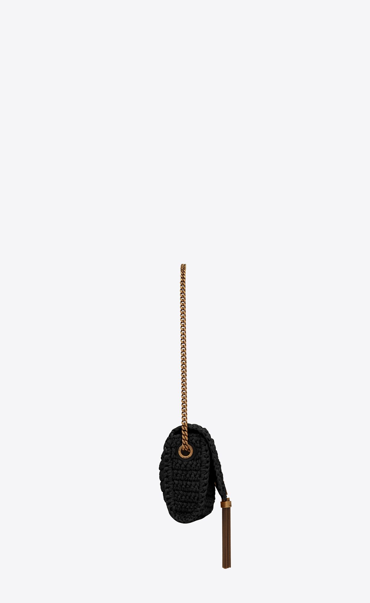 kate 99 tassel in raffia black kate 99 tassel in raffia black