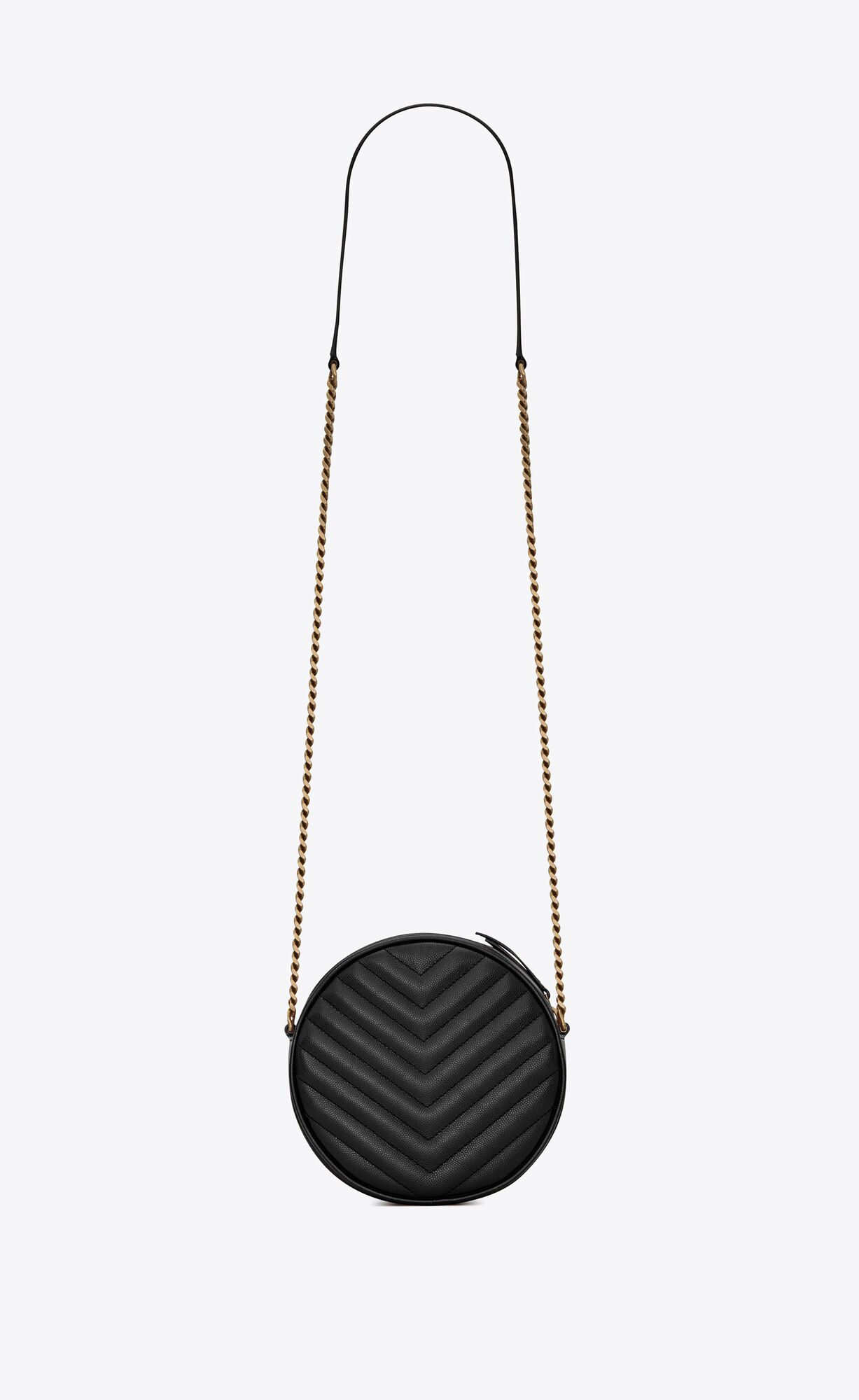 vinyle round camera bag in chevron quilted grain de poudre embossed leather black vinyle round camera bag in chevron quilted grain de poudre embossed leather black