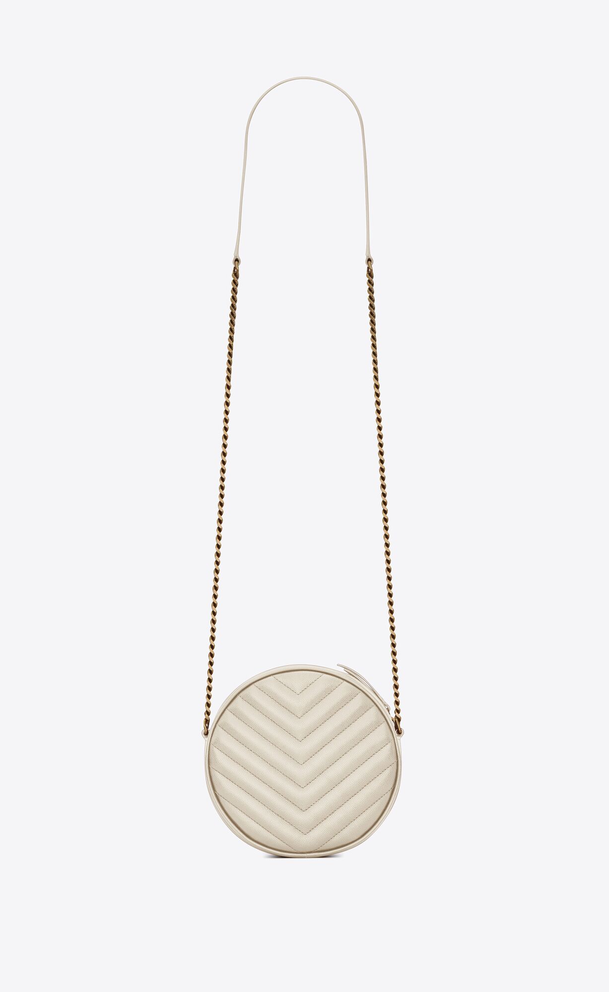 vinyle round camera bag in chevron quilted grain de poudre embossed leather blanc vintage vinyle round camera bag in chevron quilted grain de poudre embossed leather blanc vintage