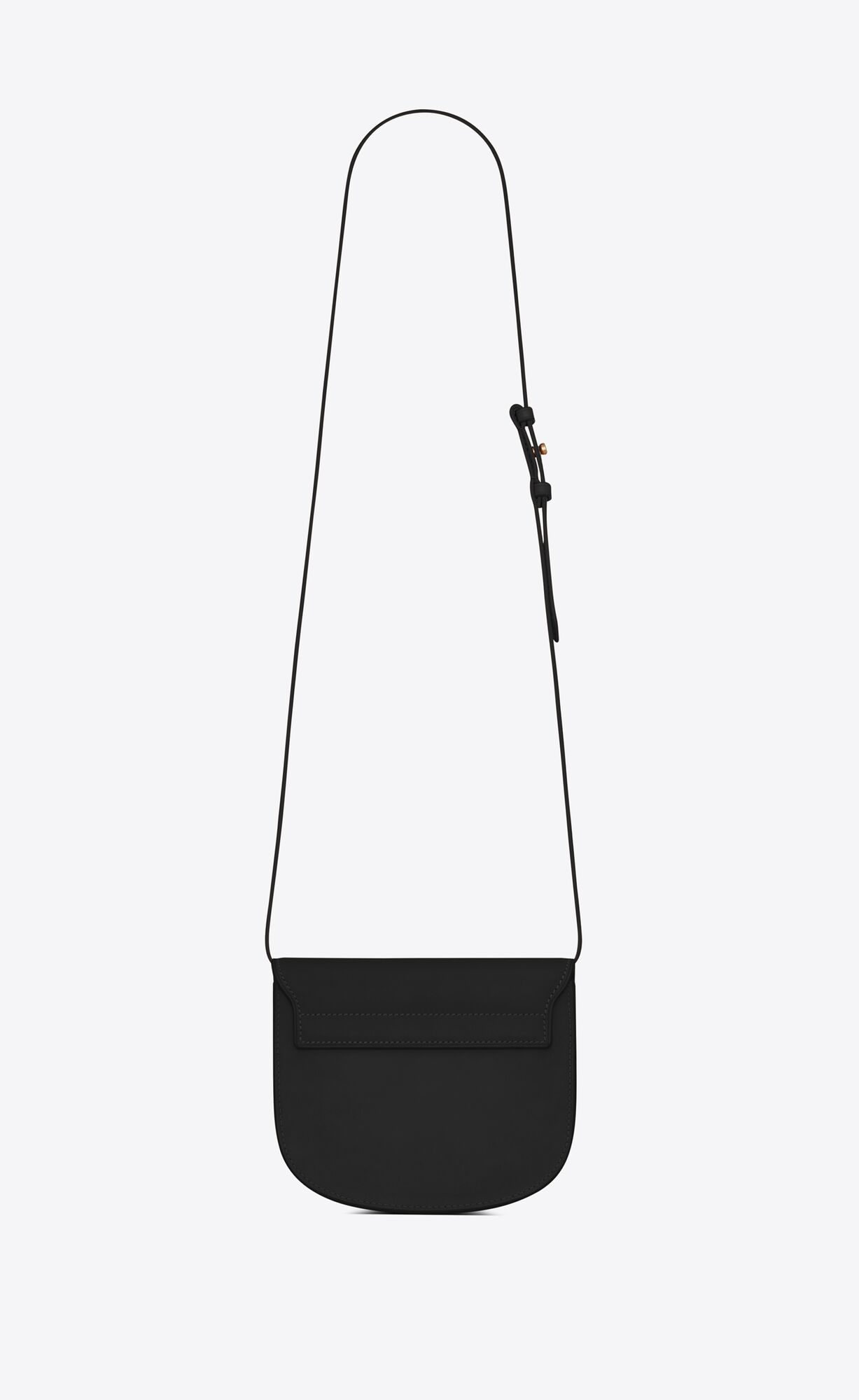kaia small satchel in smooth leather noir kaia small satchel in smooth leather noir