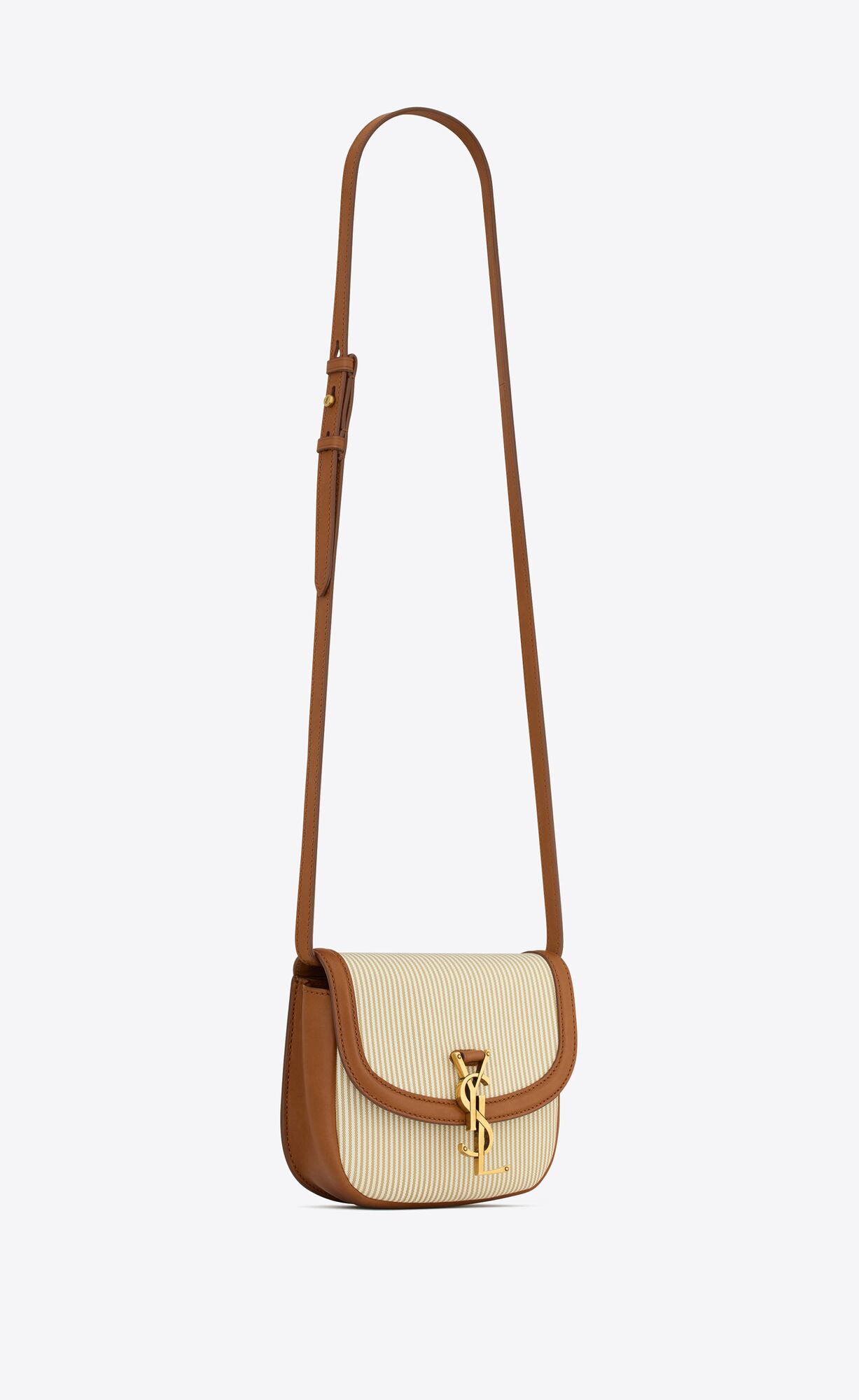kaia small in canvas and vegetable tanned leather beige and brick kaia small in canvas and vegetable tanned leather beige and brick