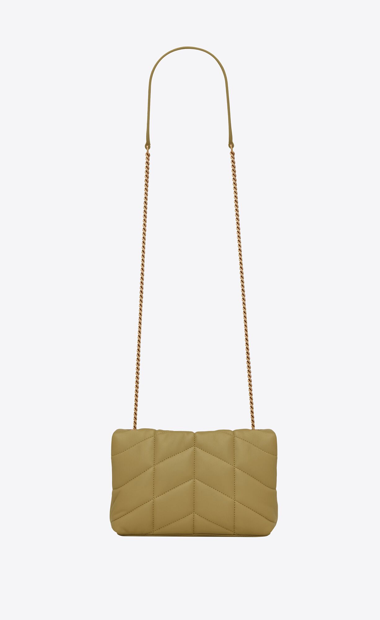 puffer toy bag in quilted lambskin hazel green puffer toy bag in quilted lambskin hazel green