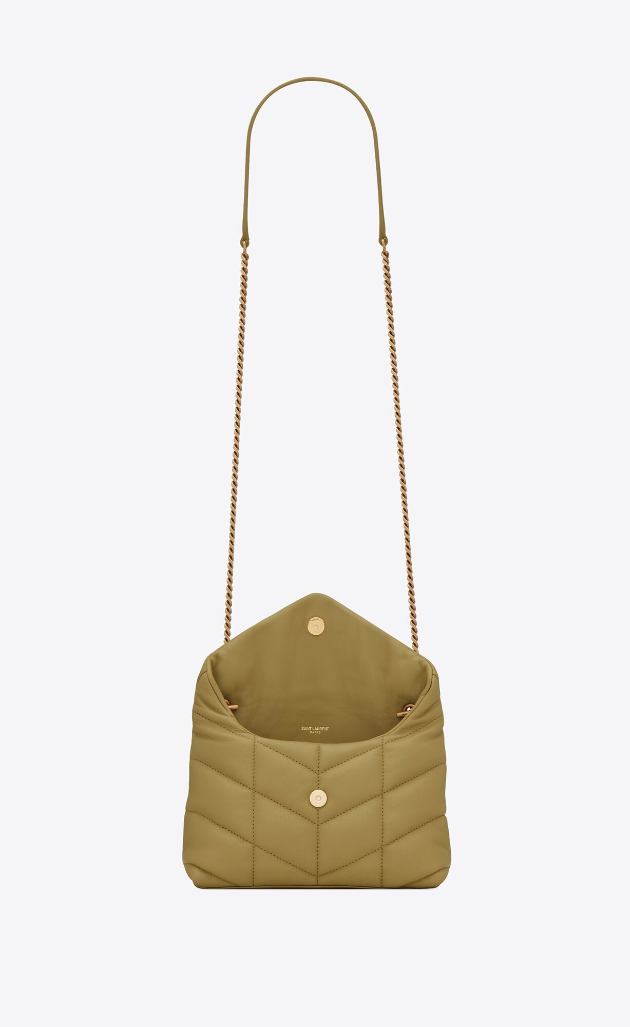 puffer toy bag in quilted lambskin hazel green puffer toy bag in quilted lambskin hazel green