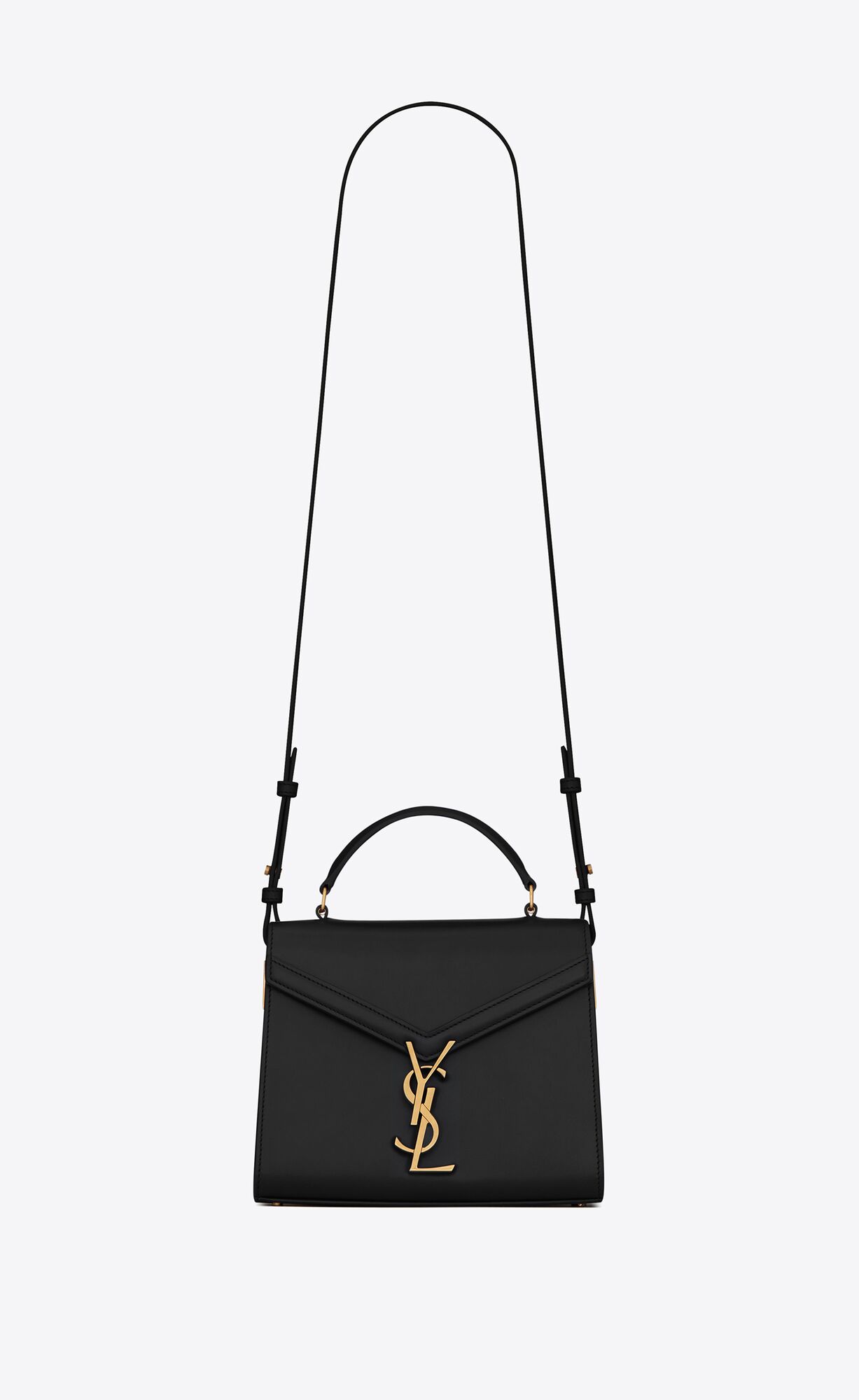 cassandra mini top handle bag in box saint laurent leather black cassandra mini top handle bag in box saint laurent leather black