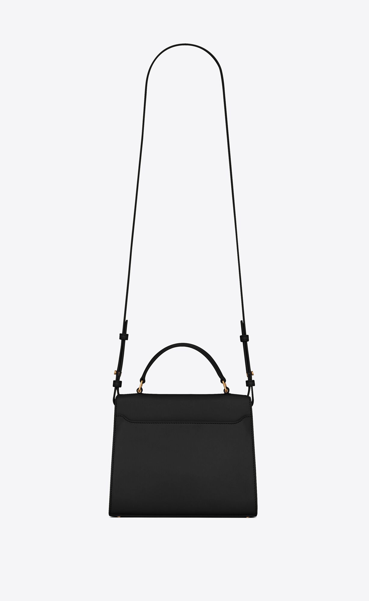 cassandra mini top handle bag in box saint laurent leather black cassandra mini top handle bag in box saint laurent leather black