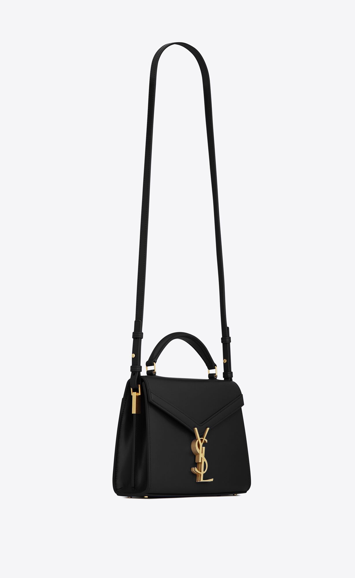 cassandra mini top handle bag in box saint laurent leather black cassandra mini top handle bag in box saint laurent leather black