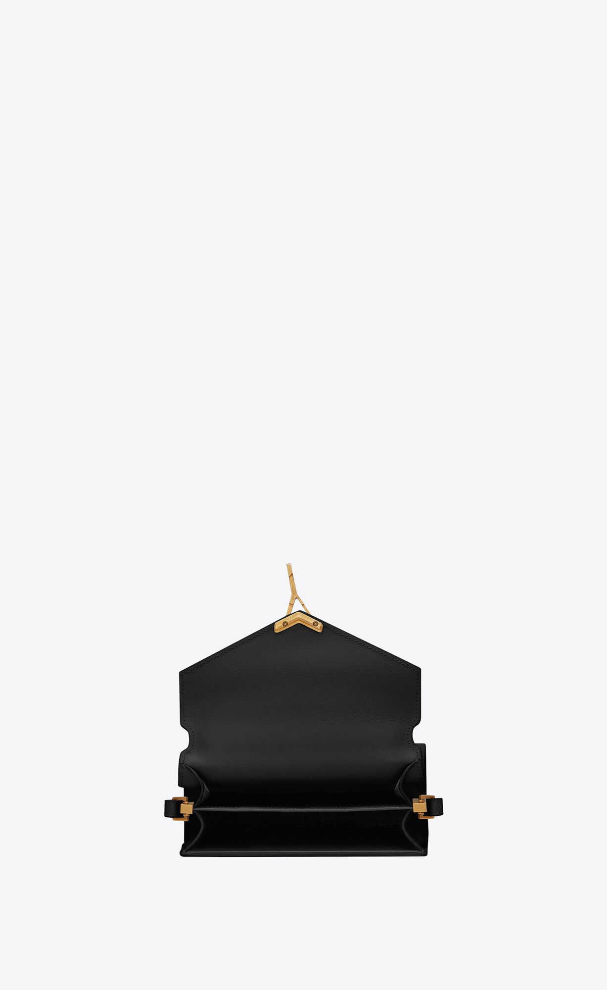 cassandra mini top handle bag in grain de poudre embossed leather black cassandra mini top handle bag in grain de poudre embossed leather black