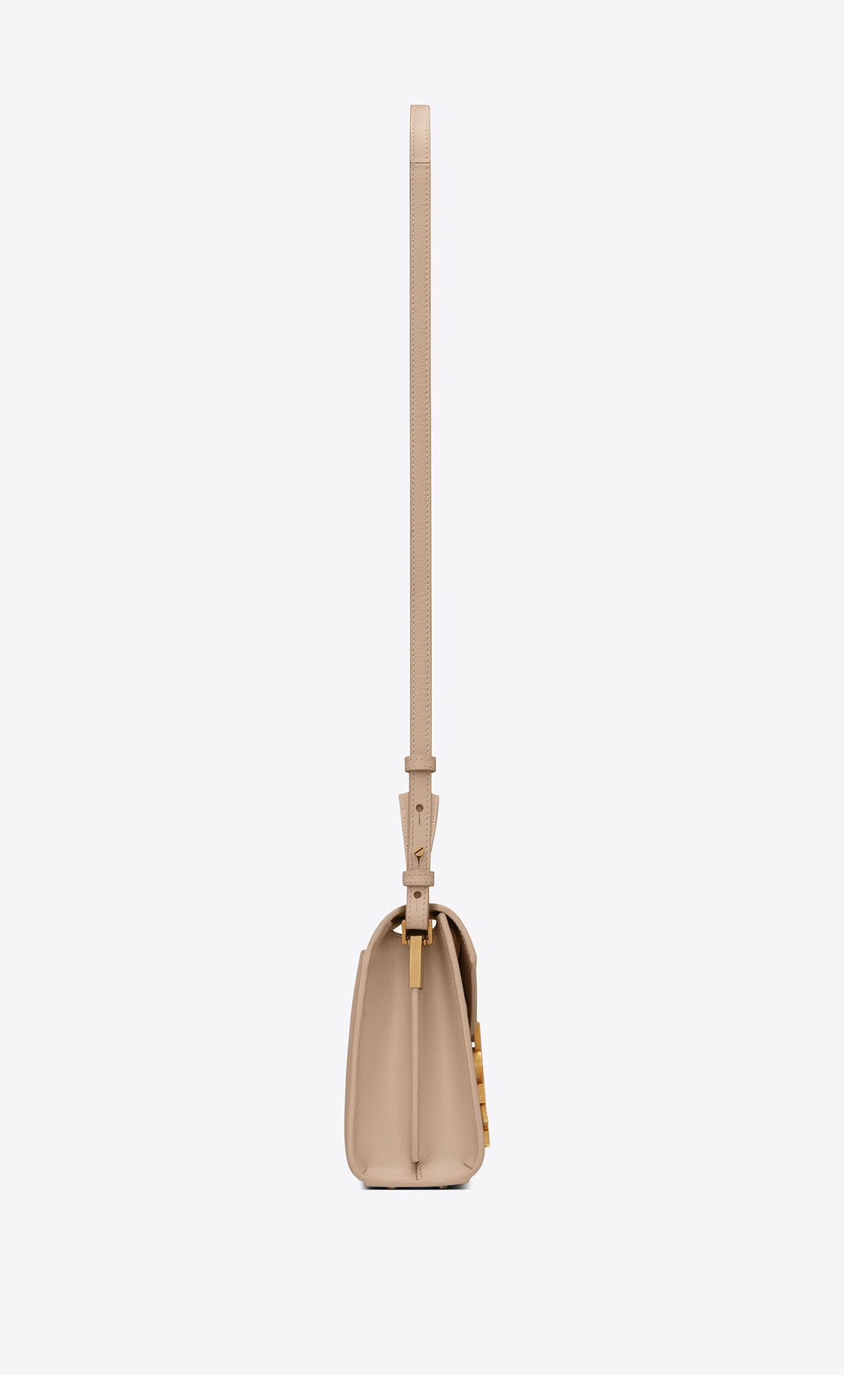 cassandra mini top handle bag in grain de poudre embossed leather dark beige cassandra mini top handle bag in grain de poudre embossed leather dark beige