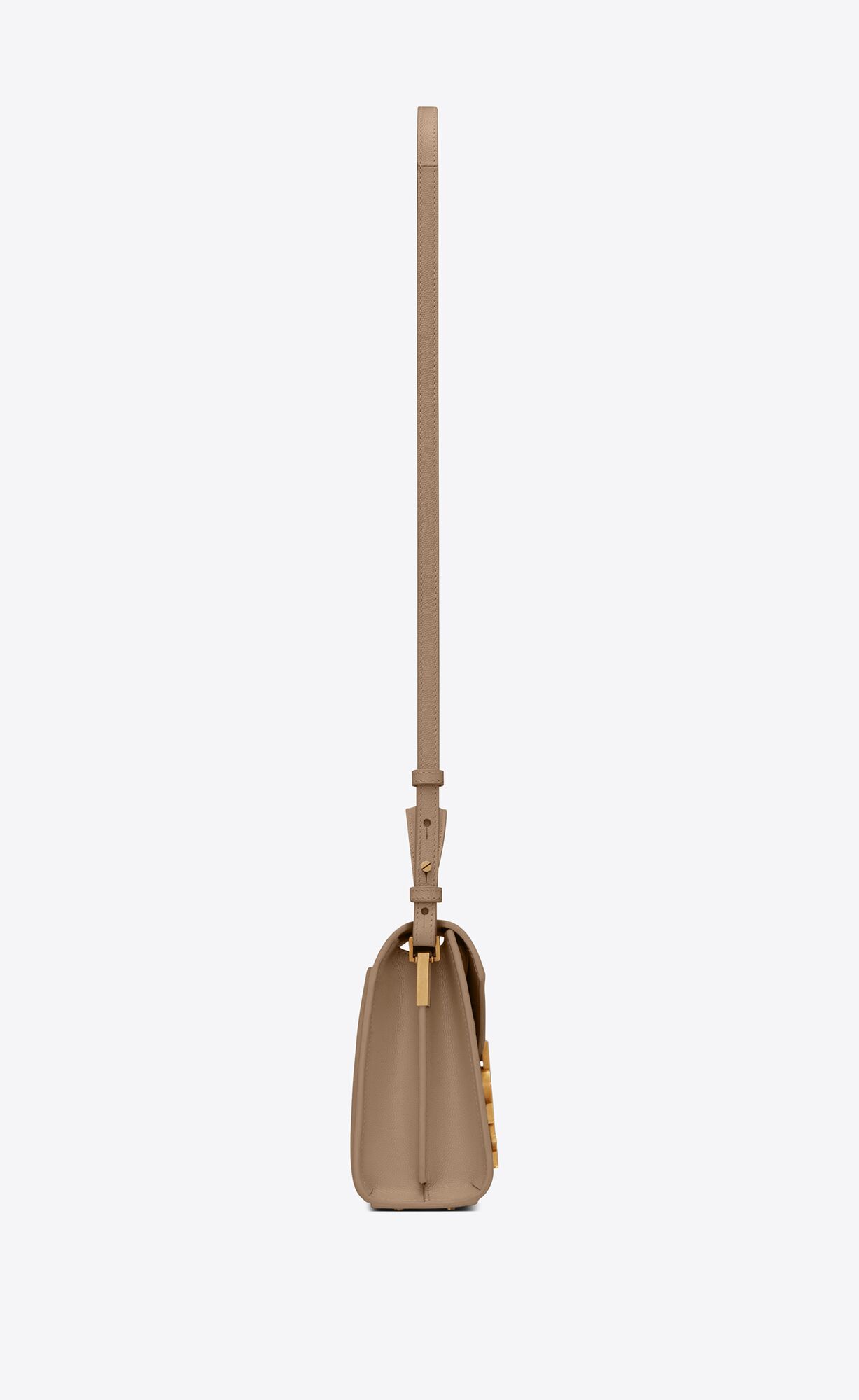 cassandra mini in grain de poudre embossed leather greyish brown cassandra mini in grain de poudre embossed leather greyish brown