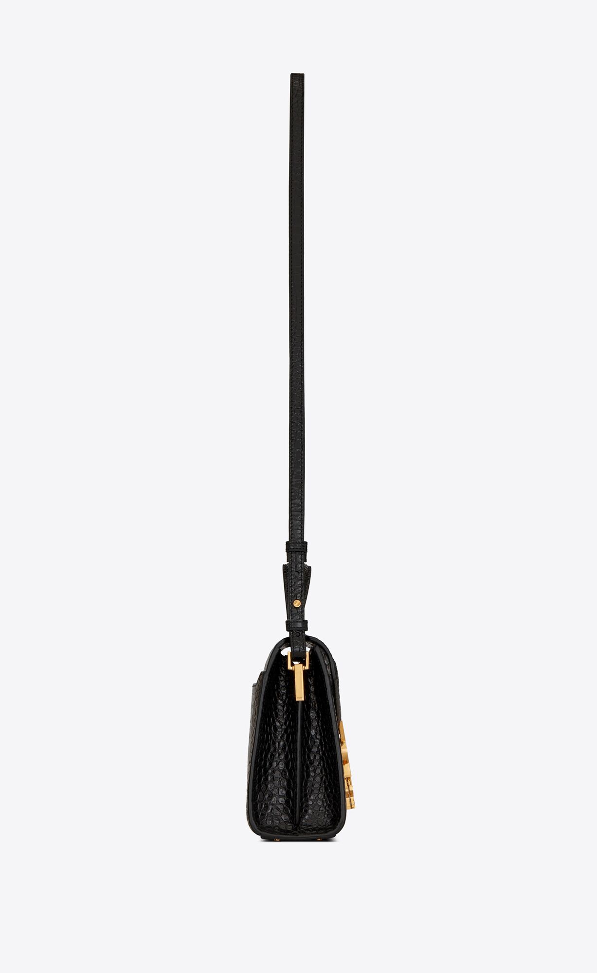 cassandra mini top handle bag in crocodile embossed shiny leather black cassandra mini top handle bag in crocodile embossed shiny leather black