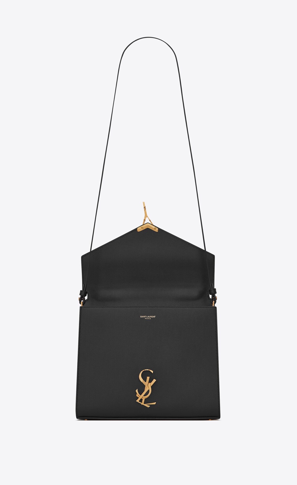 cassandra medium top handle bag in grain de poudre embossed leather black cassandra medium top handle bag in grain de poudre embossed leather black