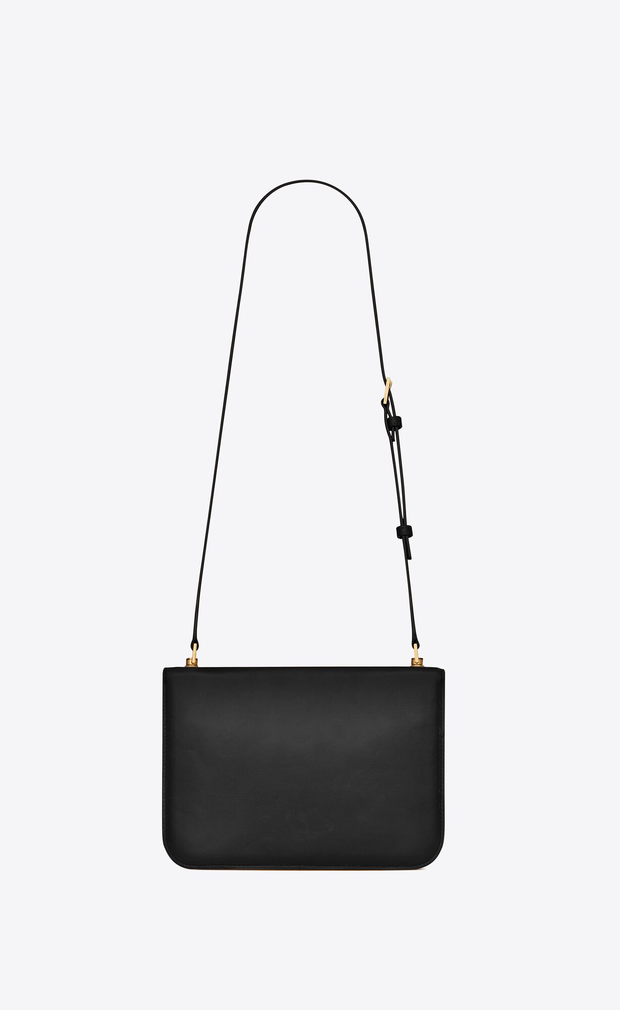 le carré satchel in box saint laurent leather black le carré satchel in box saint laurent leather black