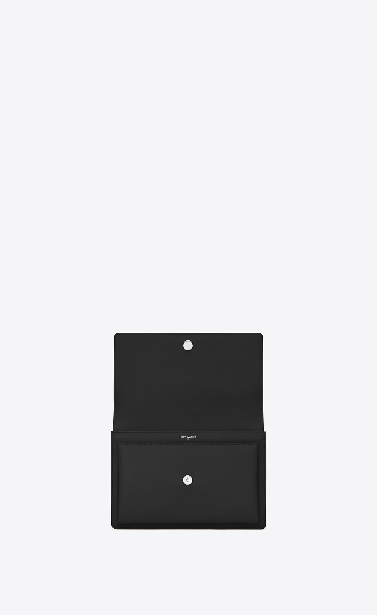 sunset top handle in smooth leather noir sunset top handle in smooth leather noir