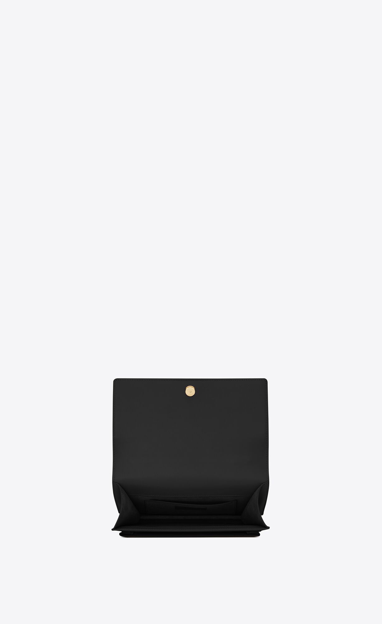sunset top handle in smooth leather noir sunset top handle in smooth leather noir