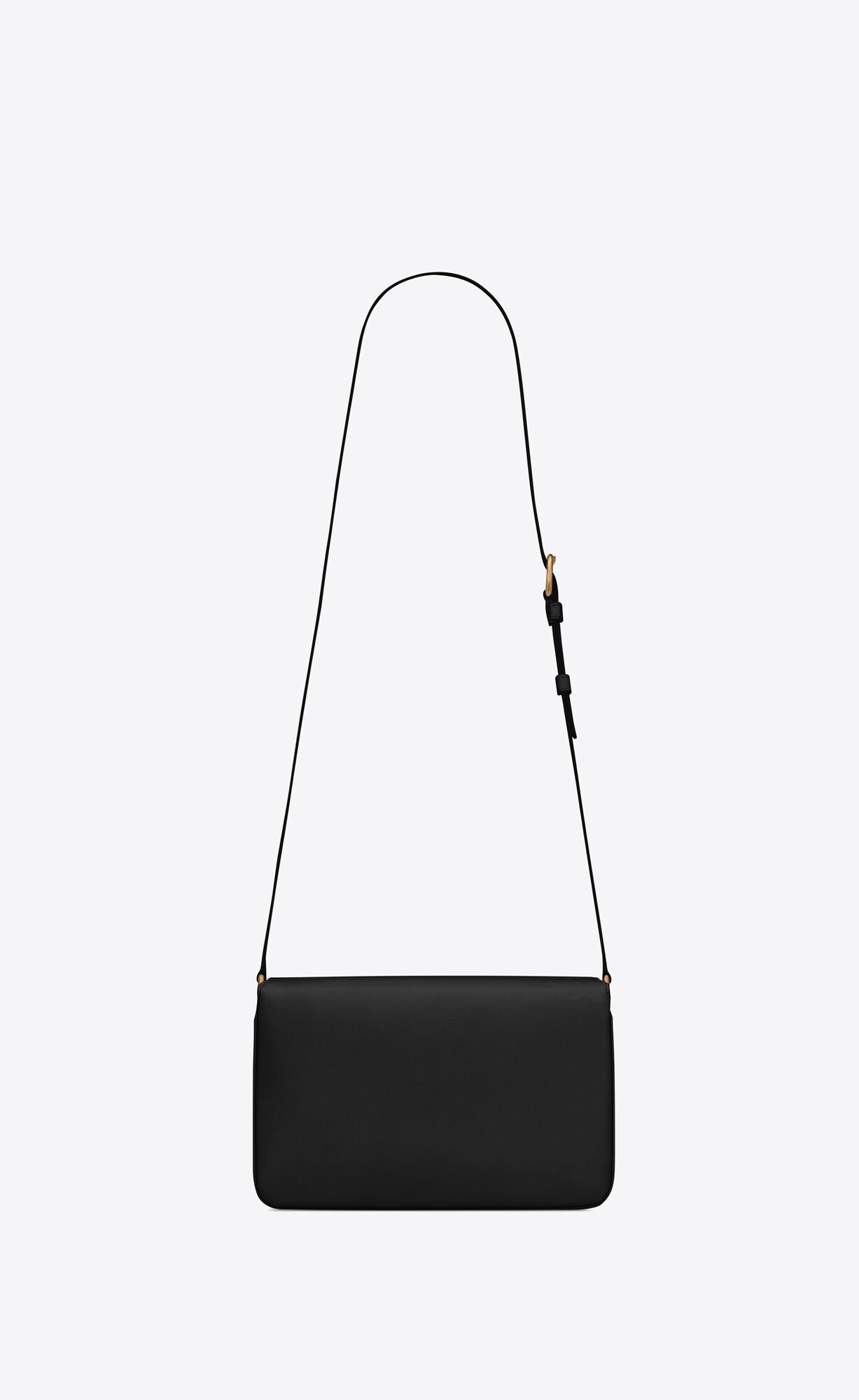le maillon satchel in smooth leather black le maillon satchel in smooth leather black