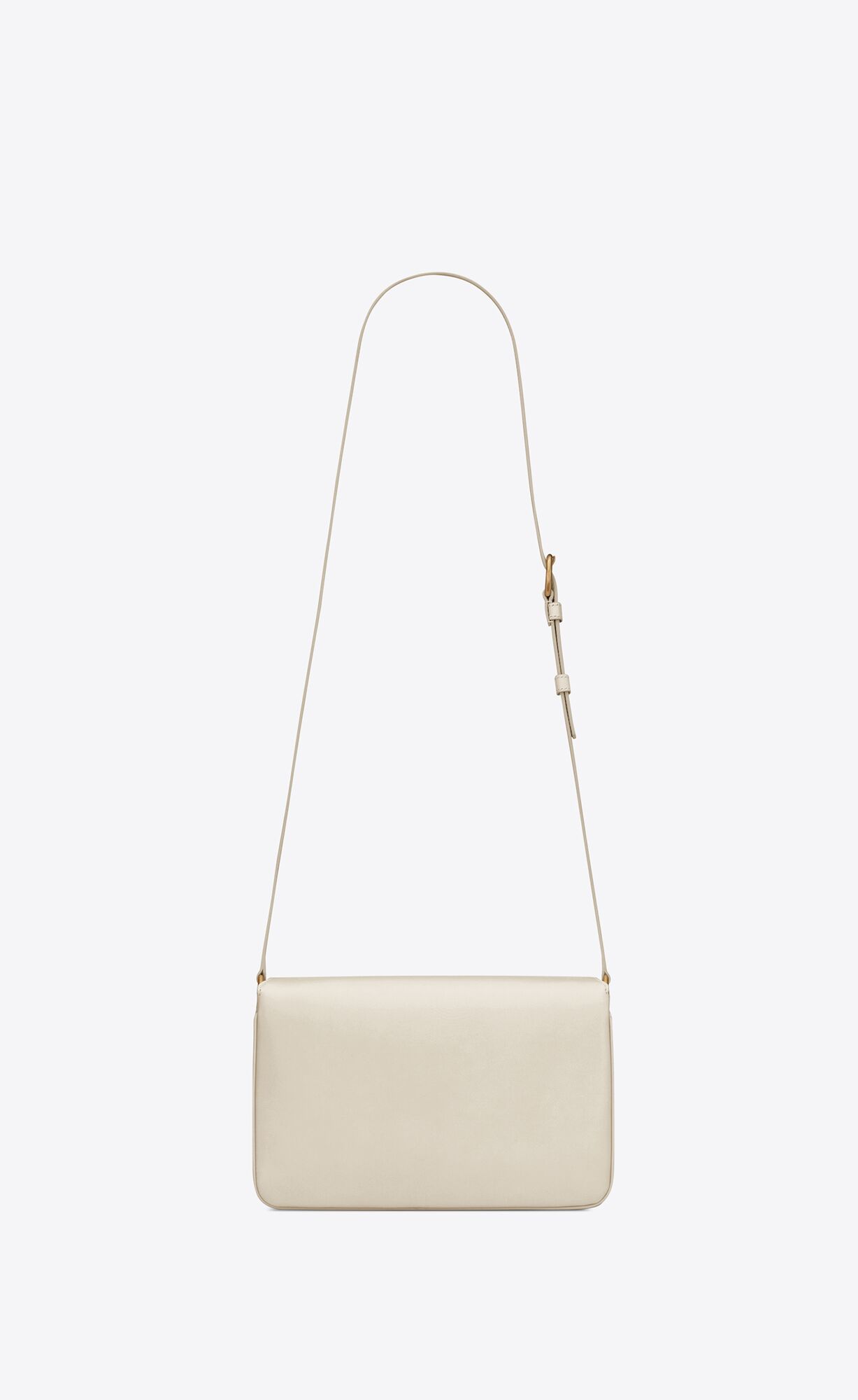 le maillon satchel in smooth leather blanc vintage le maillon satchel in smooth leather blanc vintage